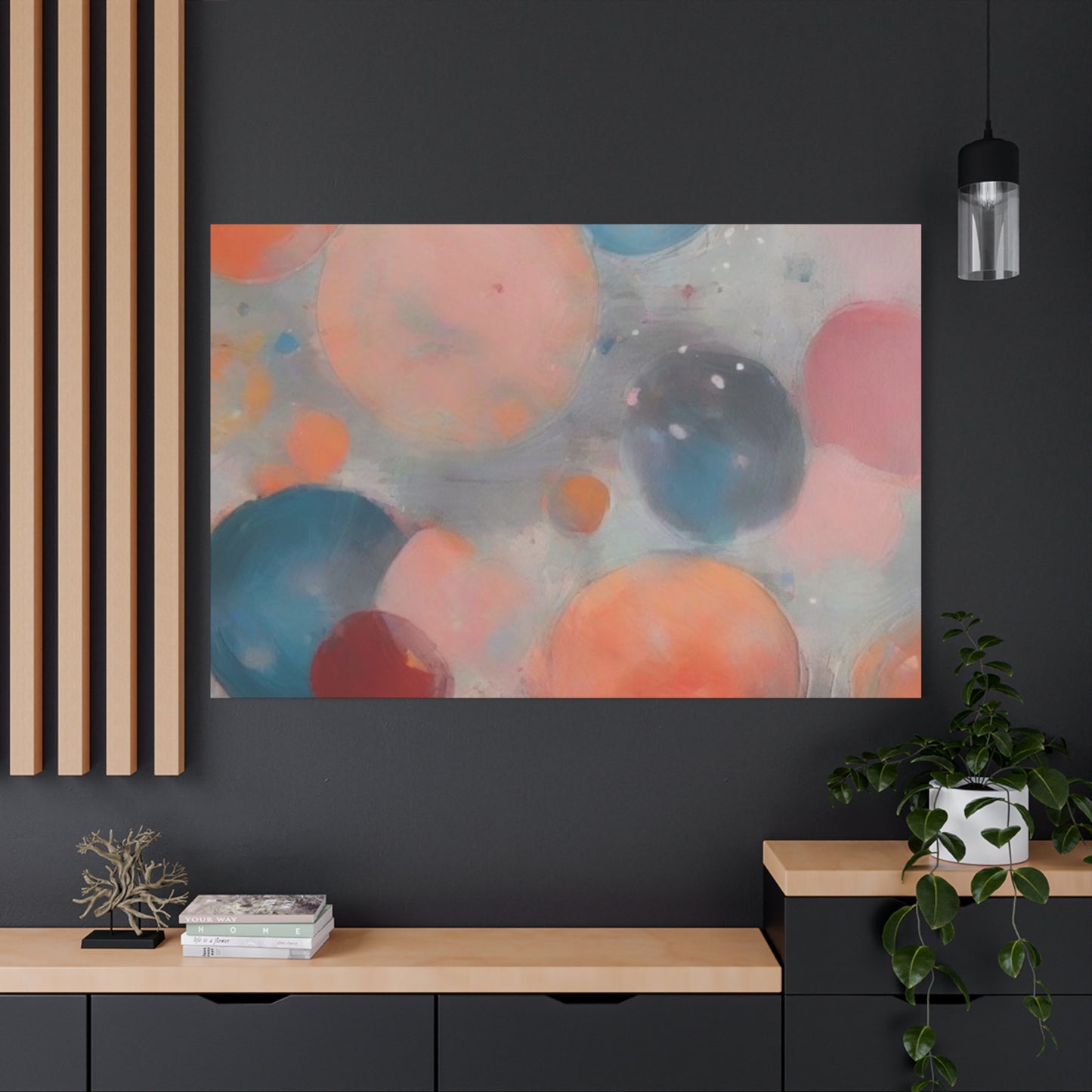 Abstract Art Canvas Print – Modern Wall Art, Digital Artwork, Matte Canvas, Ready to Hang, Home & Office Décor, Modern Wall Décor