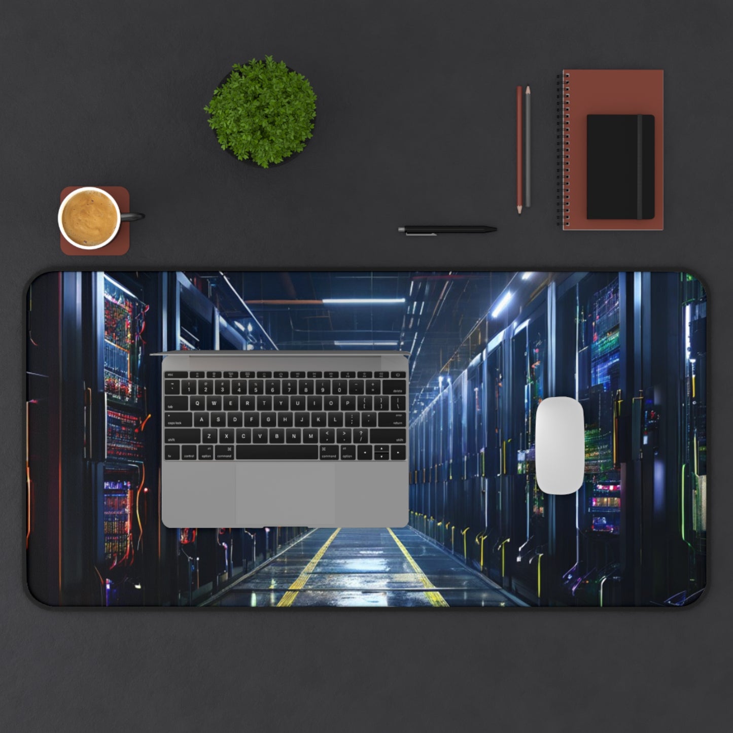 Large Gaming Mouse Pad – Premium Mouse Pad & Tech Accessory for Home & Office, Premium Desk Mat, Gaming Mouse Pad, Non-slip, Futuristic Tech Desk Mat - Perfect for Gamers and Office Spaces