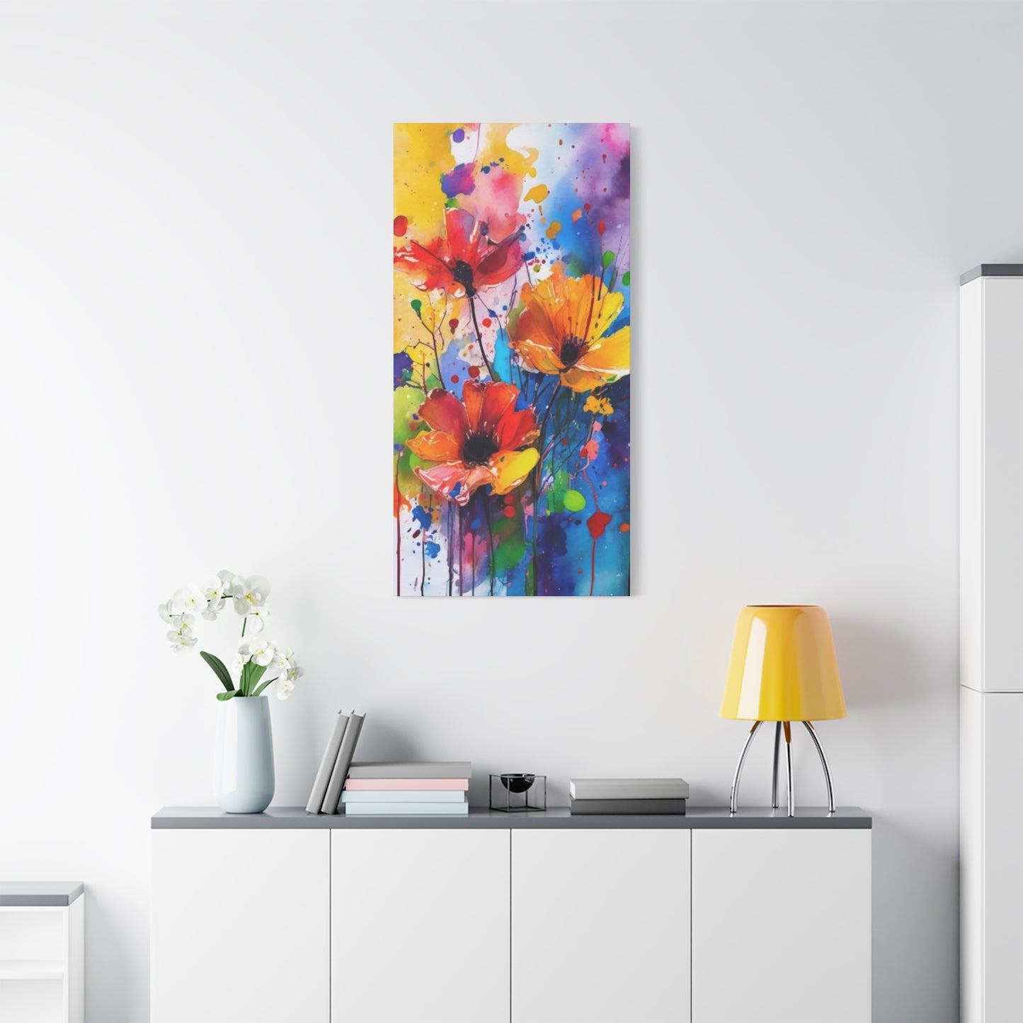 Abstract Art Canvas Print – Modern Wall Art, Digital Artwork, Matte Canvas, Ready to Hang, Home & Office Décor, Modern Wall Décor
