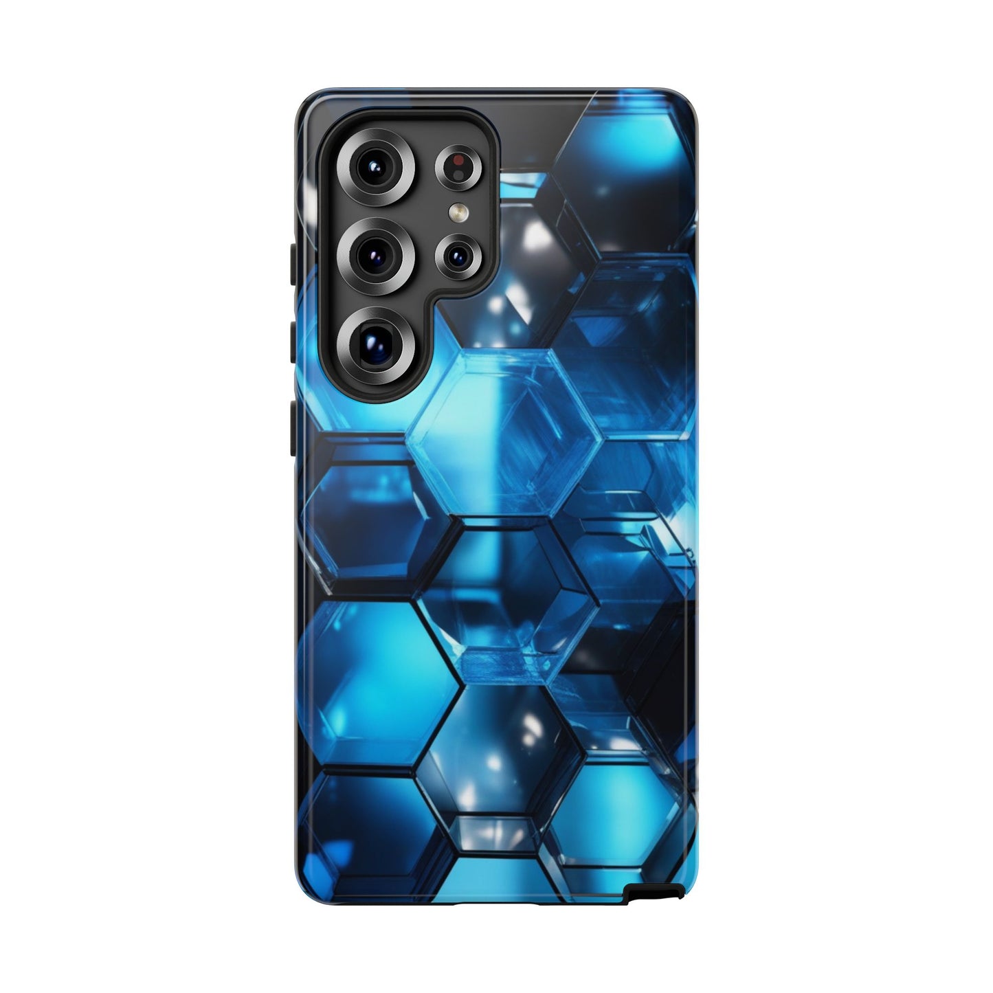 Tough Case Phone Case for Samsung Galaxy S25/S24– Dual Layer, Matte/Glossy Finish, Wireless Charging Compatible