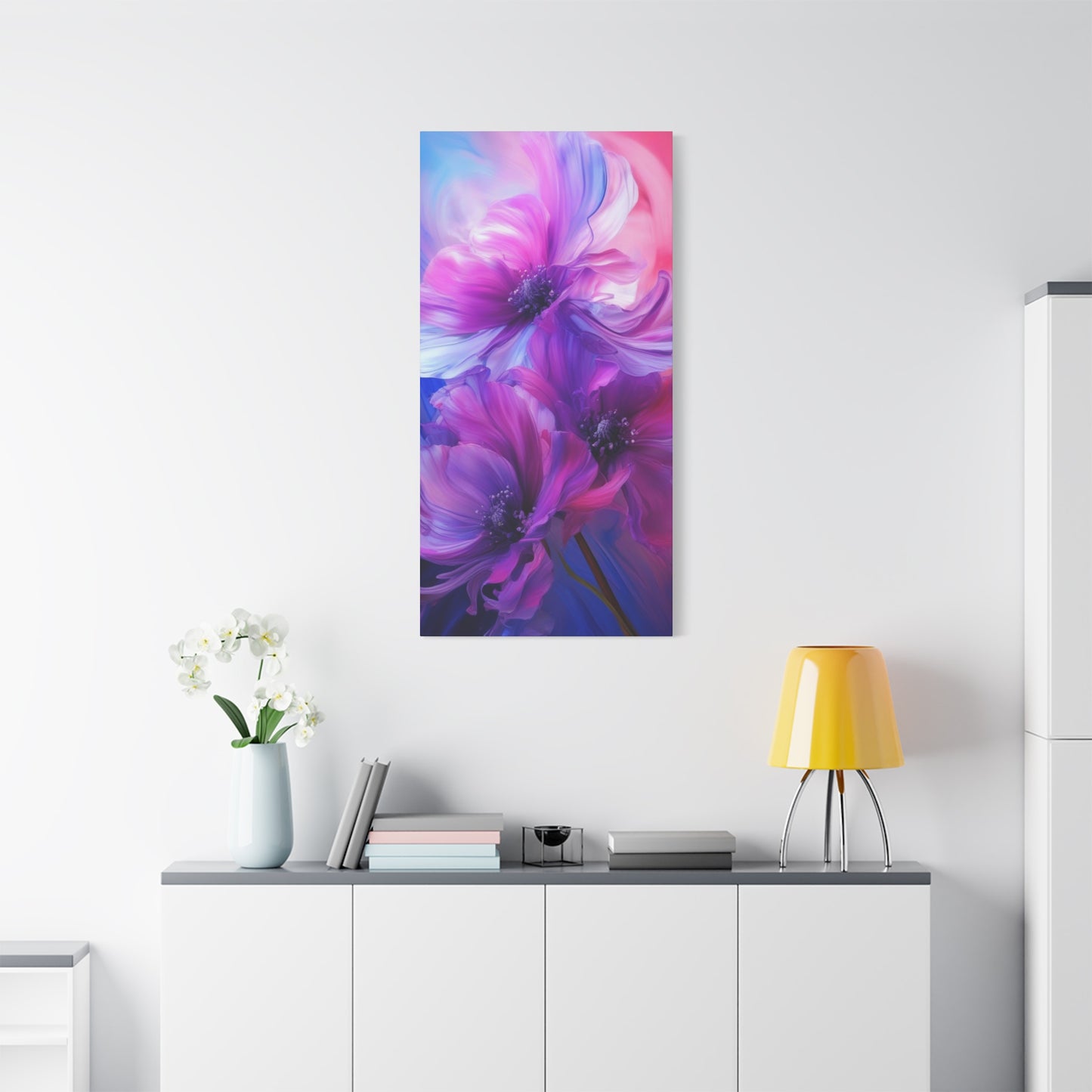 Abstract Art Canvas Print – Modern Wall Art, Digital Artwork, Matte Canvas, Ready to Hang, Home & Office Décor, Modern Wall Décor