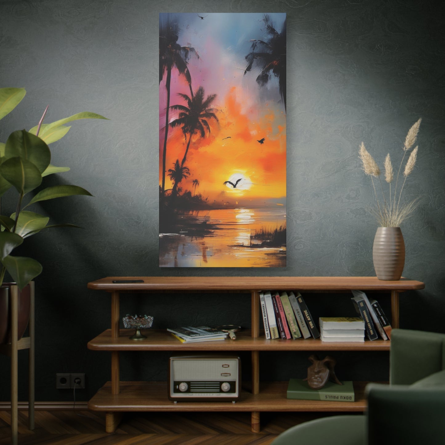 Abstract Art Canvas Print – Modern Wall Art, Digital Artwork, Matte Canvas, Ready to Hang, Home & Office Décor, Modern Wall Décor