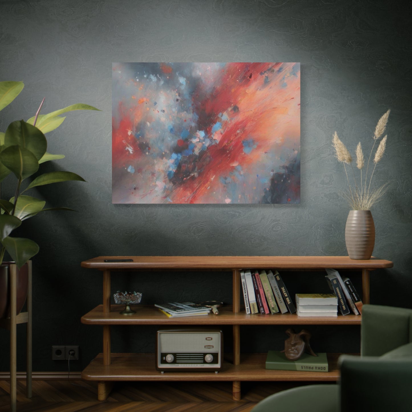 Abstract Art Canvas Print – Modern Wall Art, Digital Artwork, Matte Canvas, Ready to Hang, Home & Office Décor, Modern Wall Décor