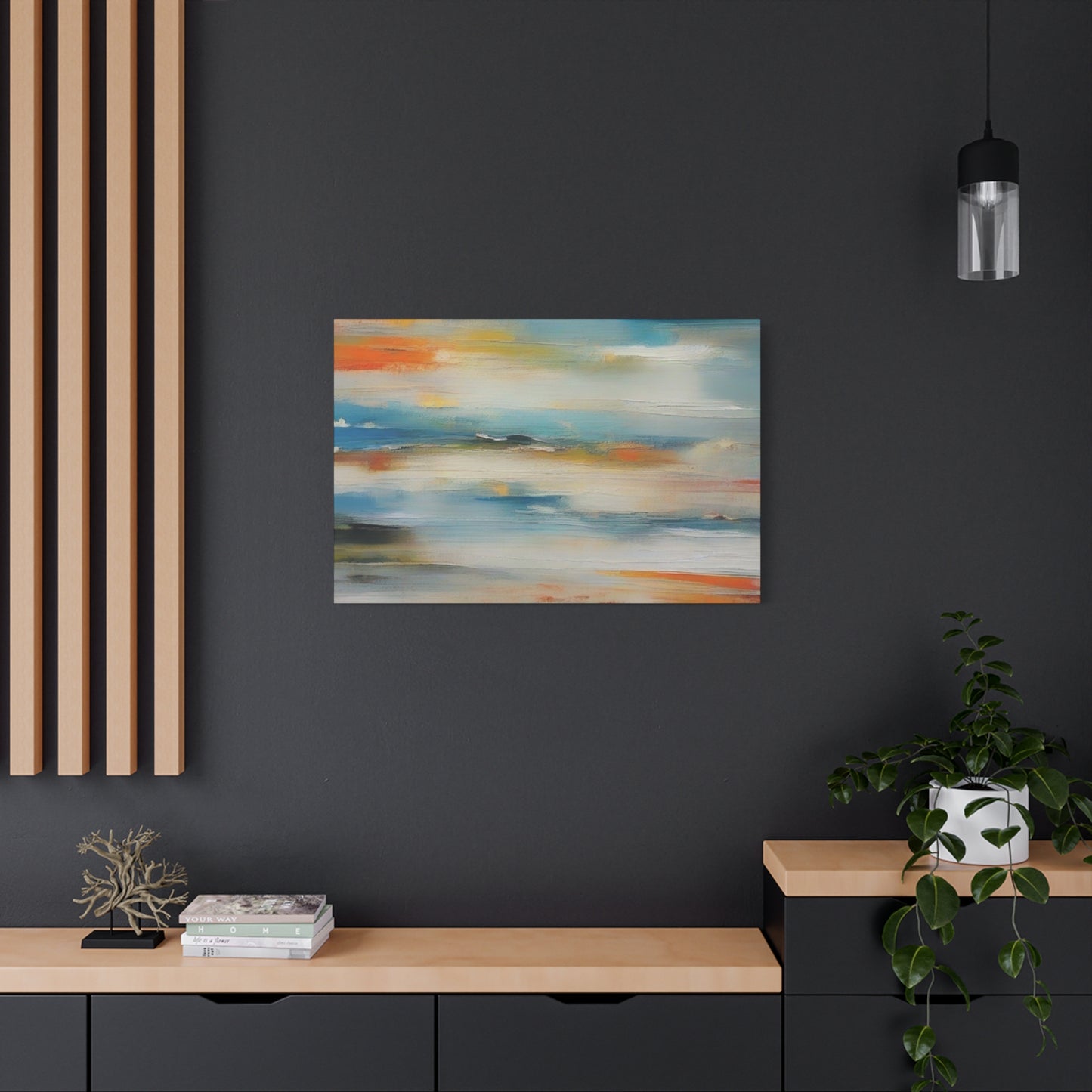 Abstract Art Canvas Print – Modern Wall Art, Digital Artwork, Matte Canvas, Ready to Hang, Home & Office Décor, Modern Wall Décor