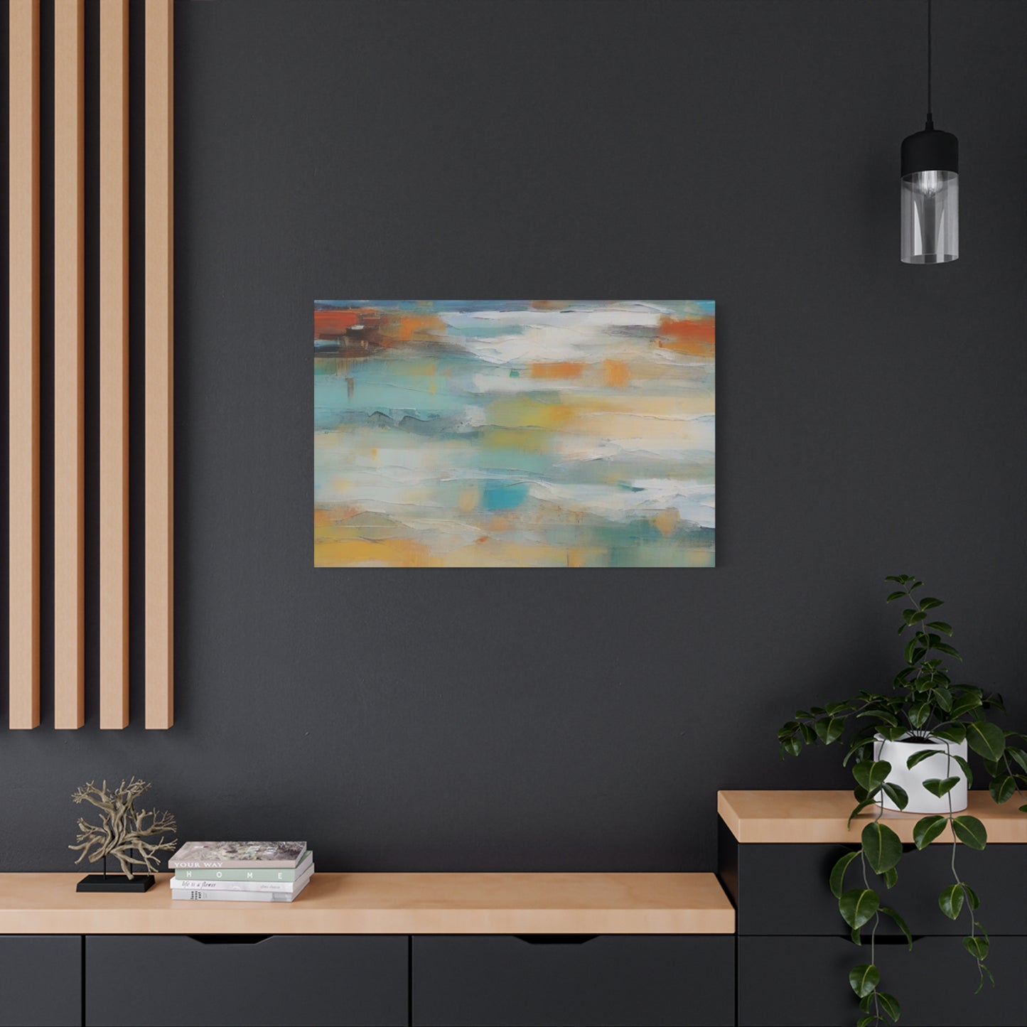 Abstract Art Canvas Print – Modern Wall Art, Digital Artwork, Matte Canvas, Ready to Hang, Home & Office Décor, Modern Wall Décor