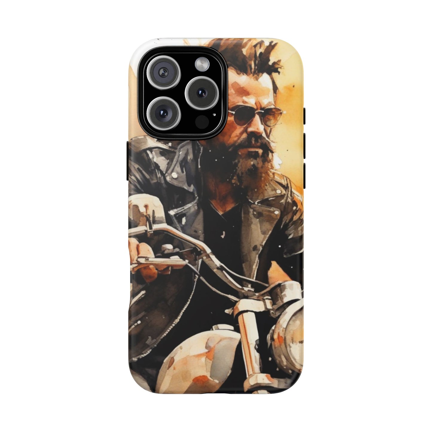 iPhone Tough Case Phone Case for iPhone 14\15\16 – Dual Layer, Matte/Glossy Finish, Wireless Charging Compatible