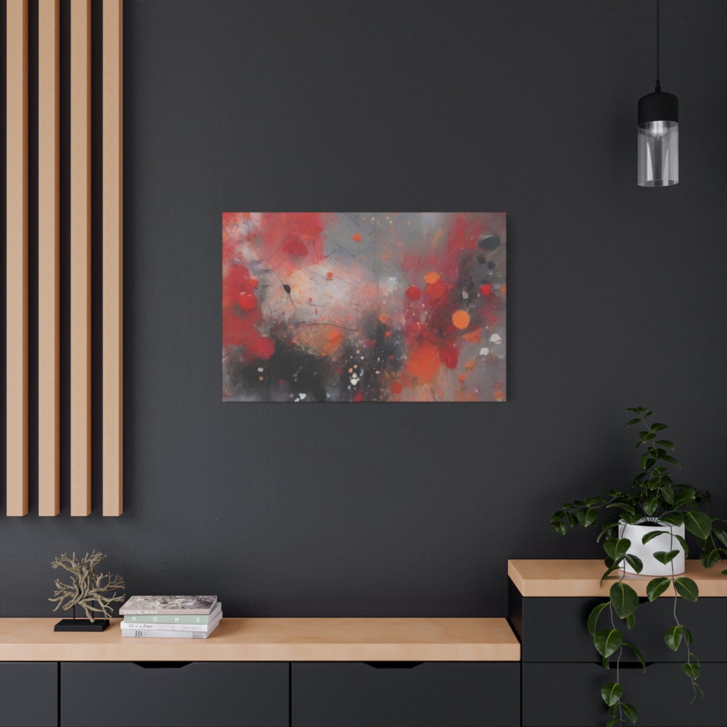Abstract Art Canvas Print – Modern Wall Art, Digital Artwork, Matte Canvas, Ready to Hang, Home & Office Décor, Modern Wall Décor