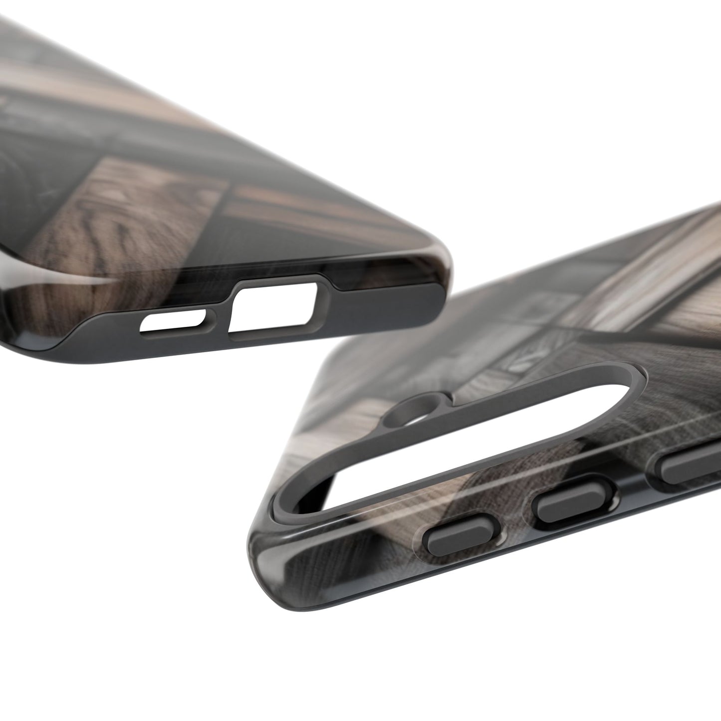 Tough Case Phone Case for Samsung Galaxy S25/S24 – Dual Layer, Matte/Glossy Finish, Wireless Charging Compatible