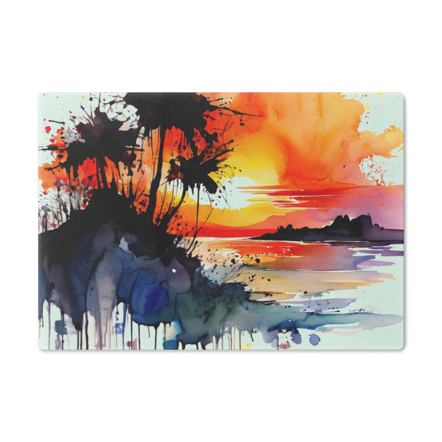 Tempered Glass Cutting Board – Hygienic, Scratch-Resistant, Dishwasher-Safe | Modern Kitchen Essential