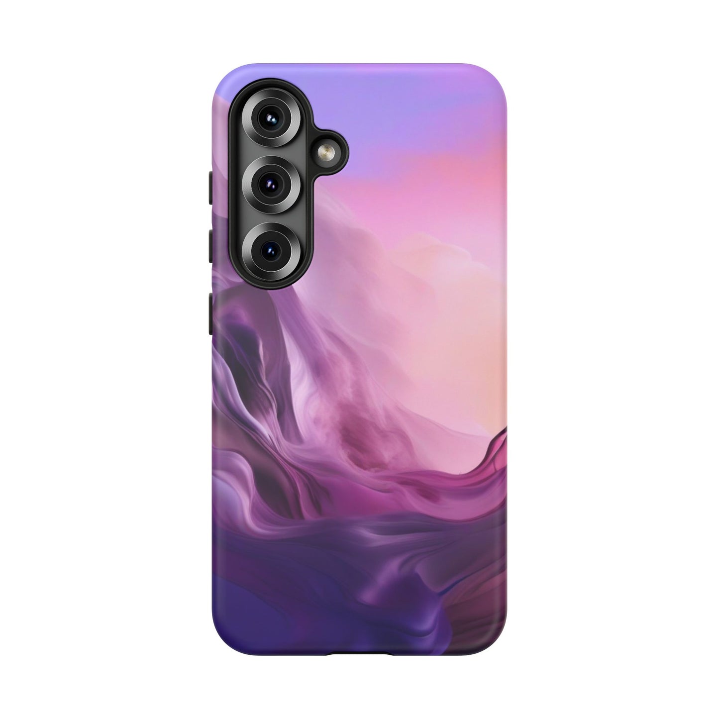 Tough Case Phone Case for Samsung Galaxy S25/S24 – Dual Layer, Matte/Glossy Finish, Wireless Charging Compatible