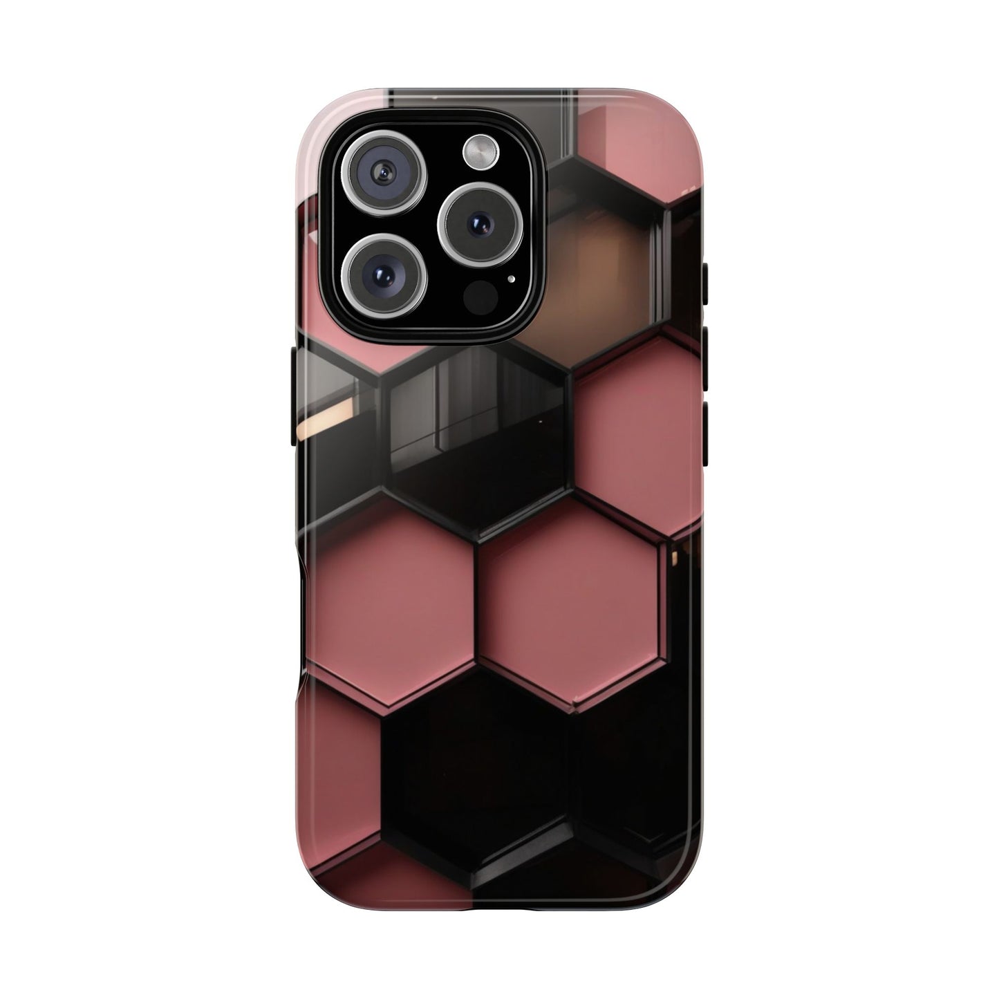 iPhone Tough Case Phone Case for iPhone 14\15\16 – Dual Layer, Matte/Glossy Finish, Wireless Charging Compatible
