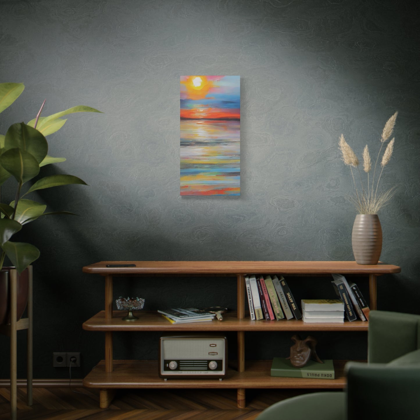 Abstract Art Canvas Print – Modern Wall Art, Digital Artwork, Matte Canvas, Ready to Hang, Home & Office Décor, Modern Wall Décor