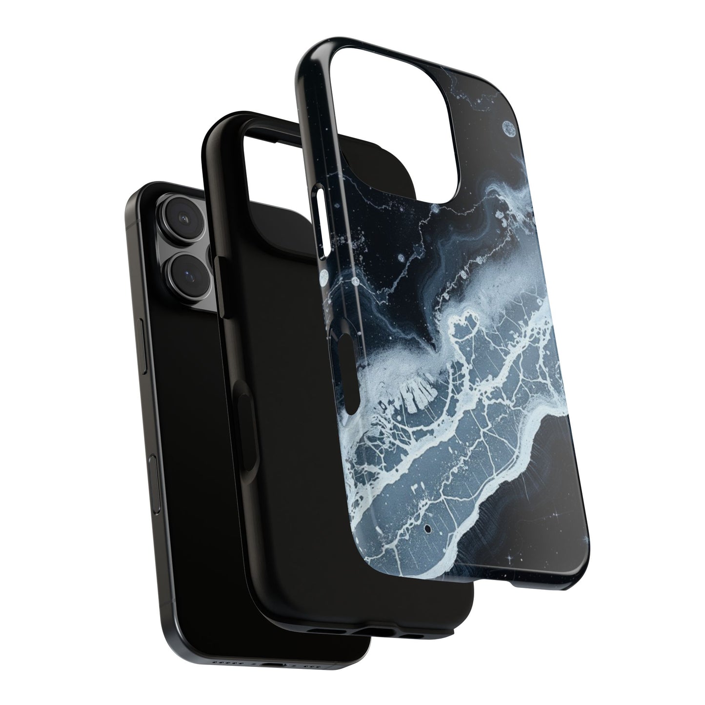 Tough Case Phone Case for iPhone 16, Samsung Galaxy S25– Dual Layer, Matte/Glossy Finish, Wireless Charging Compatible