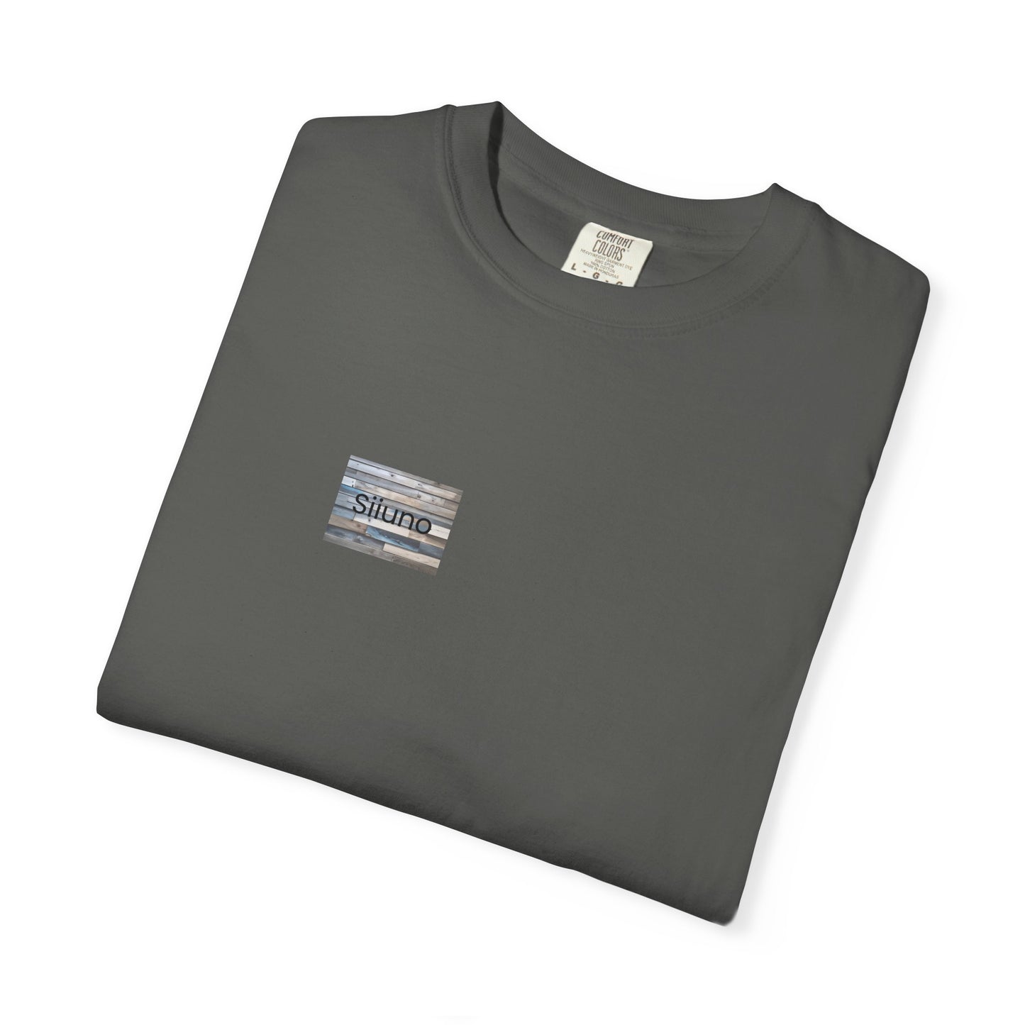 Garment-Dyed T-Shirt with Unique Design, Casual Tee, Vintage-Inspired Shirt, Everyday Wear, Stylish Summer Top