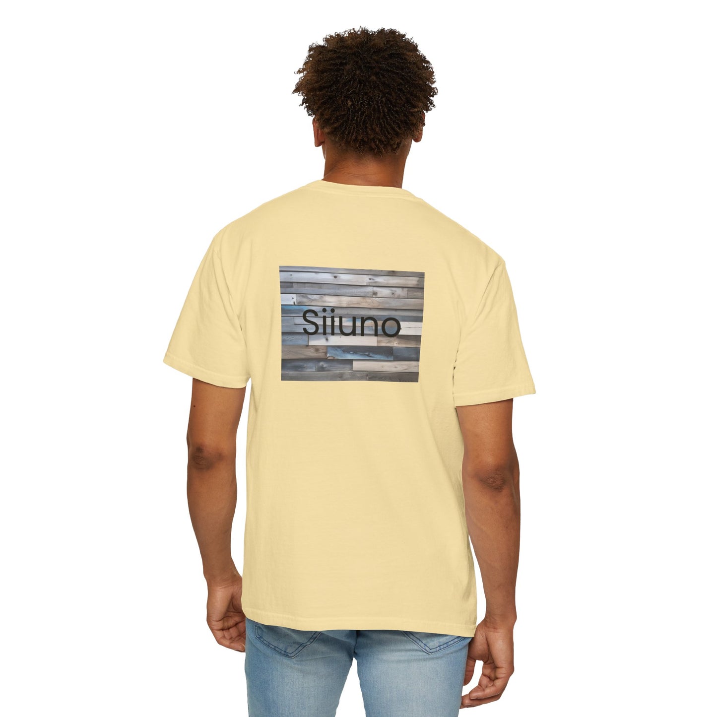 Garment-Dyed T-Shirt with Unique Design, Casual Tee, Vintage-Inspired Shirt, Everyday Wear, Stylish Summer Top