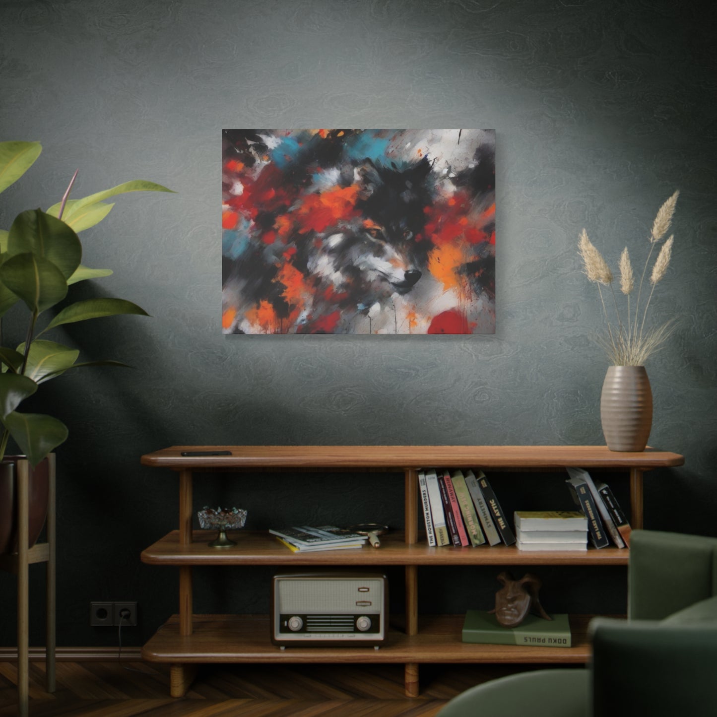 Abstract Art Canvas Print – Modern Wall Art, Digital Artwork, Matte Canvas, Ready to Hang, Home & Office Décor, Modern Wall Décor