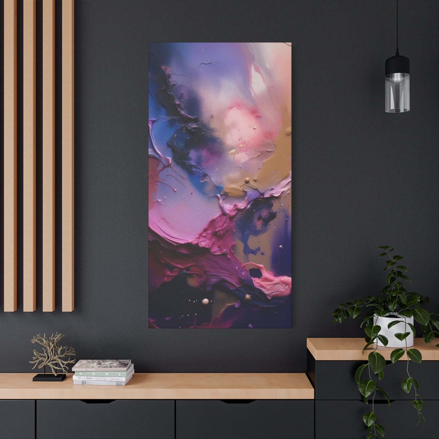 Abstract Art Canvas Print – Modern Wall Art, Digital Artwork, Matte Canvas, Ready to Hang, Home & Office Décor, Modern Wall Décor
