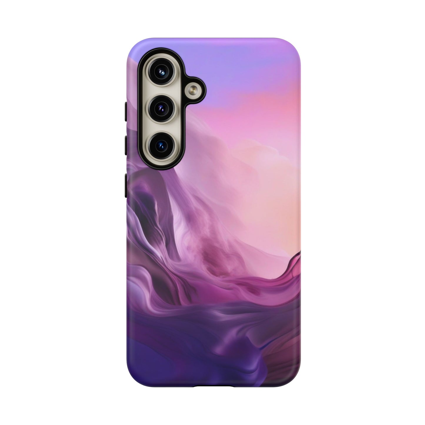 Tough Case Phone Case for Samsung Galaxy S25/S24 – Dual Layer, Matte/Glossy Finish, Wireless Charging Compatible