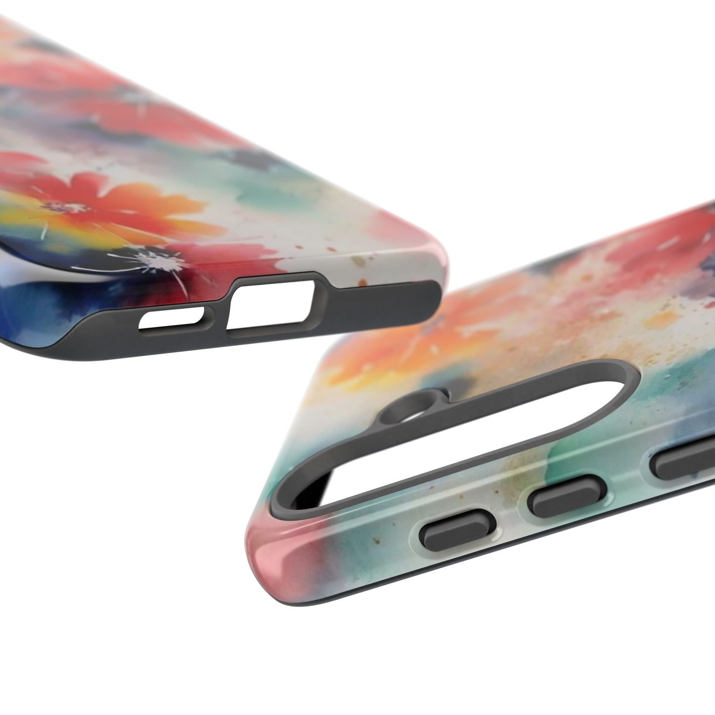 Tough Case Phone Case for Samsung Galaxy S25/S24 – Dual Layer, Matte/Glossy Finish, Wireless Charging Compatible