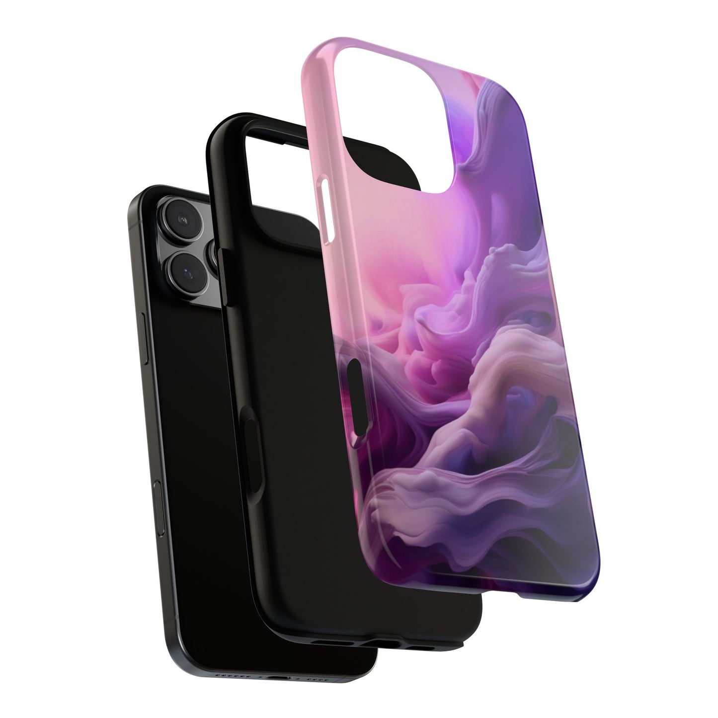 iPhone Tough Case Phone Case for iPhone 14\15\16 – Dual Layer, Matte/Glossy Finish, Wireless Charging Compatible