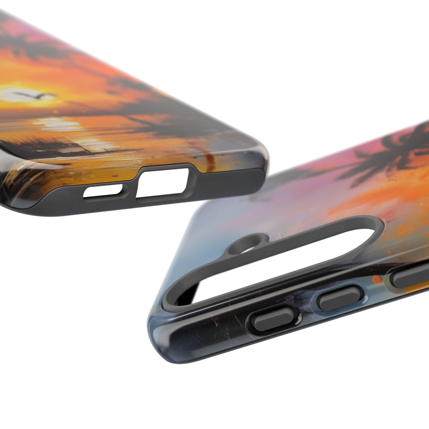 Tough Case Phone Case for Samsung Galaxy S25/S24 – Dual Layer, Matte/Glossy Finish, Wireless Charging Compatible