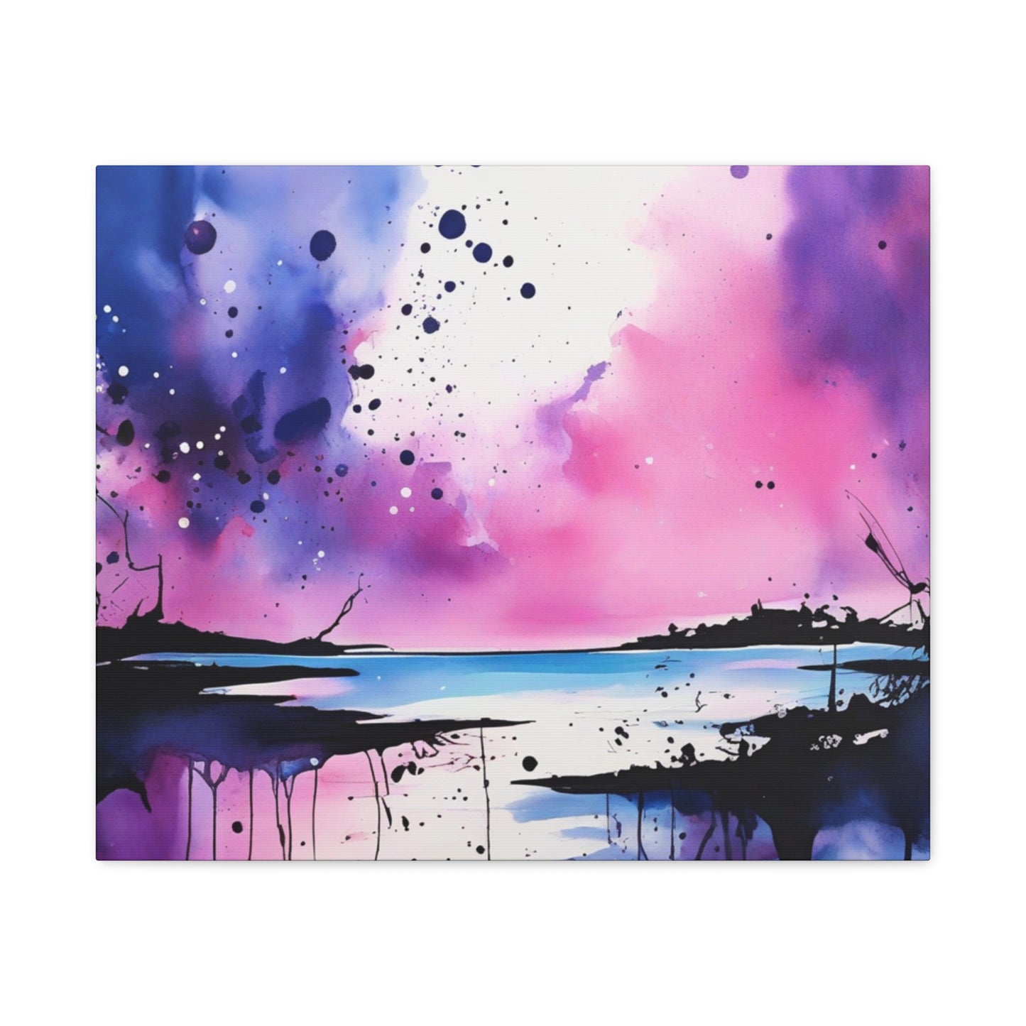 Abstract Art Canvas Print – Modern Wall Art, Digital Artwork, Matte Canvas, Ready to Hang, Home & Office Décor, Modern Wall Décor