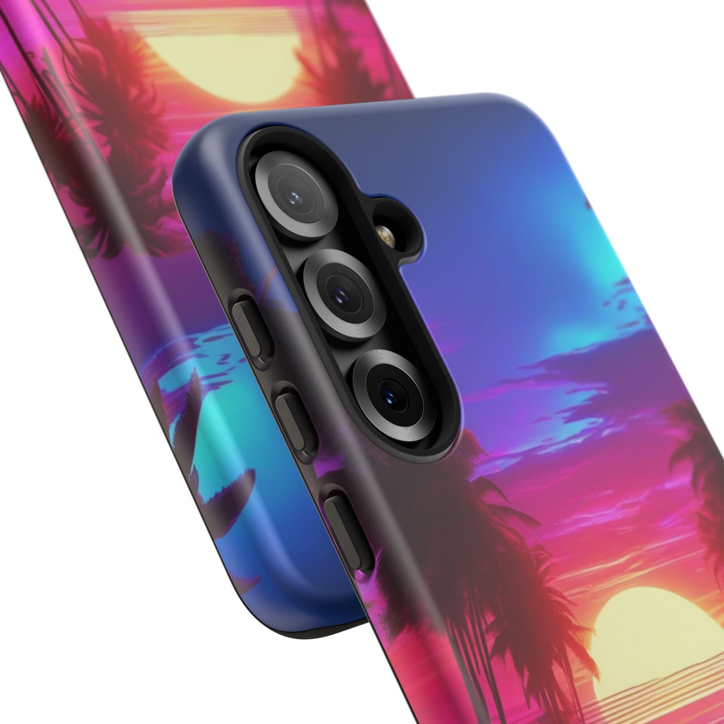Tough Case Phone Case for Samsung Galaxy S25/S24 – Dual Layer, Matte/Glossy Finish, Wireless Charging Compatible