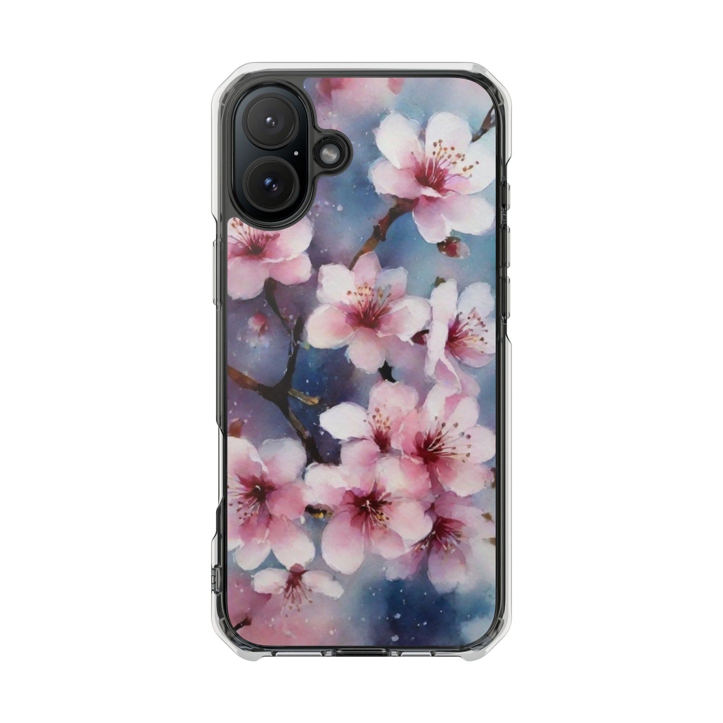 Magnetic Phone Case for iPhone 16/15/14 | Stylish Clear Impact Case, Trendy Protection for iPhone, Unique Gifts for Tech Lovers, Modern Aesthetic