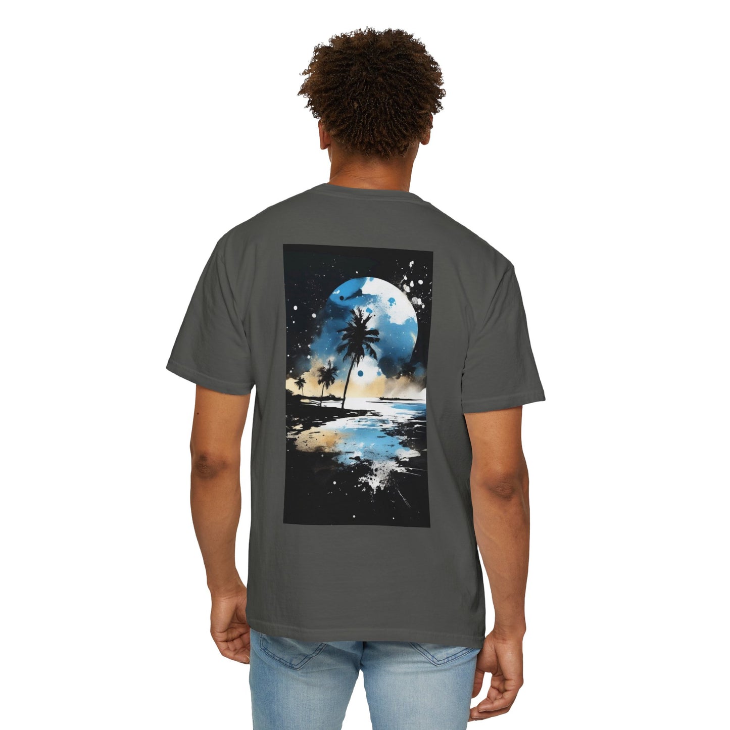 Siiuno Tropical T-Shirt, Casual Summer Wear, Beach Vacation Top, Gift for Nature Lovers, Eco-Friendly Fashion