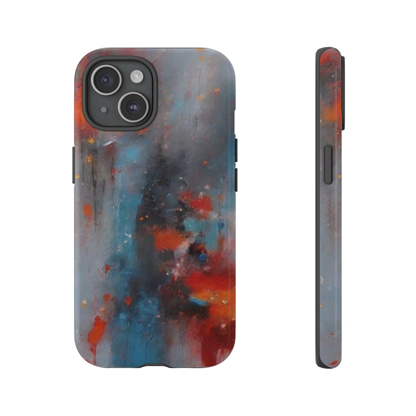 iPhone Tough Case Phone Case for iPhone 14\15\16 – Dual Layer, Matte/Glossy Finish, Wireless Charging Compatible