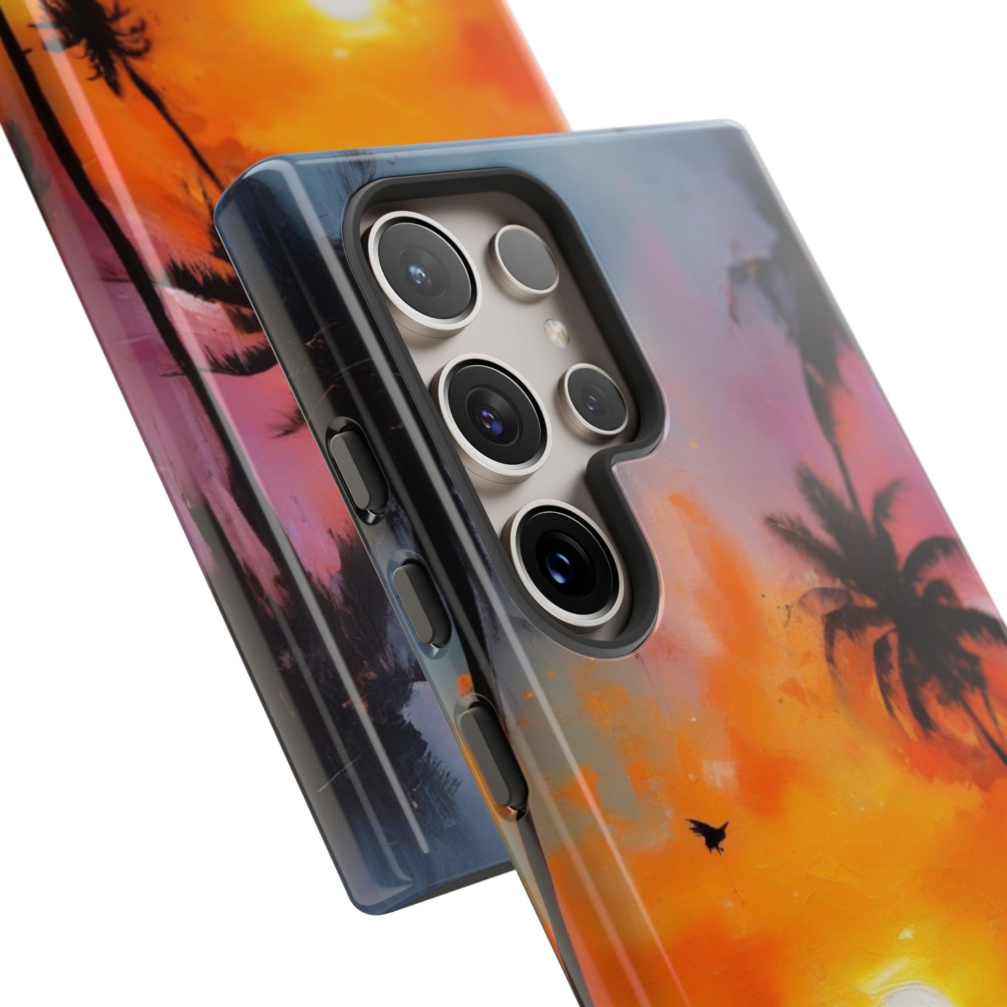 Tough Case Phone Case for Samsung Galaxy S25/S24 – Dual Layer, Matte/Glossy Finish, Wireless Charging Compatible