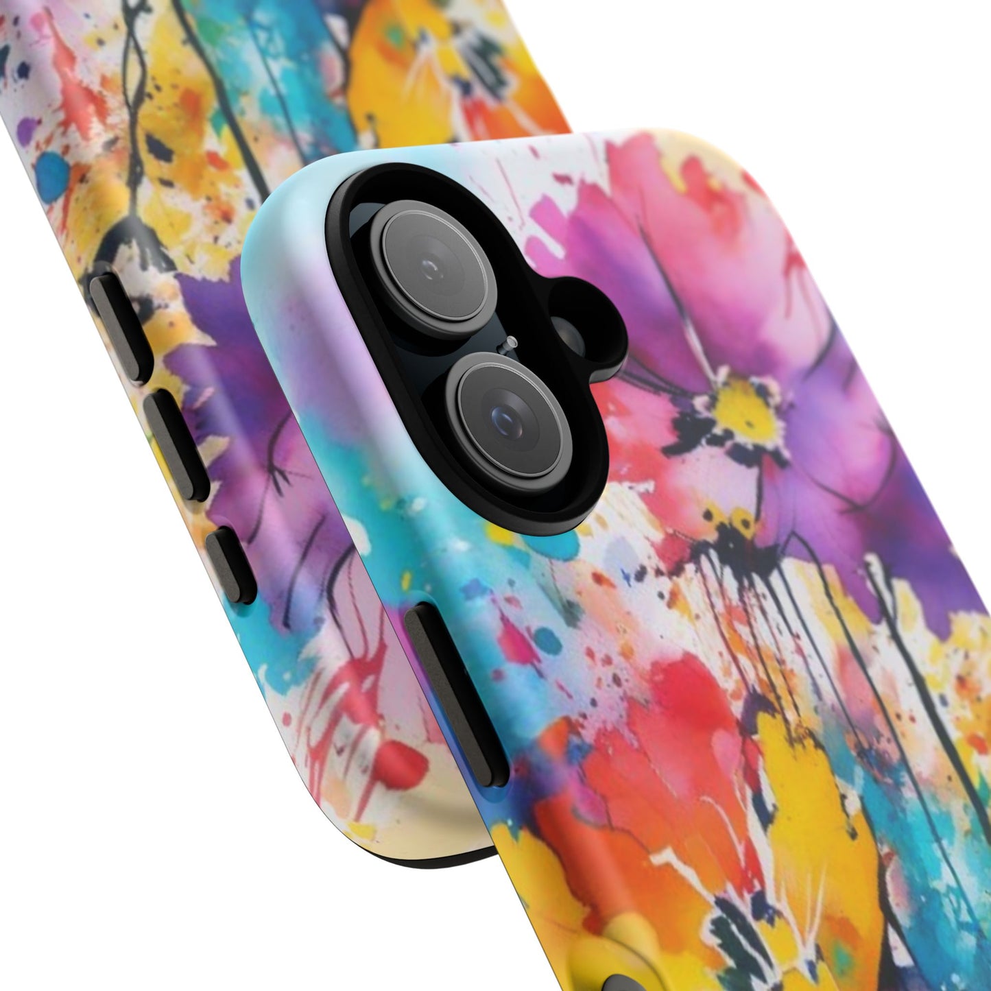 Tough Case Phone Case for iPhone 14,15,16 – Dual Layer, Matte/Glossy Finish, Wireless Charging Compatible