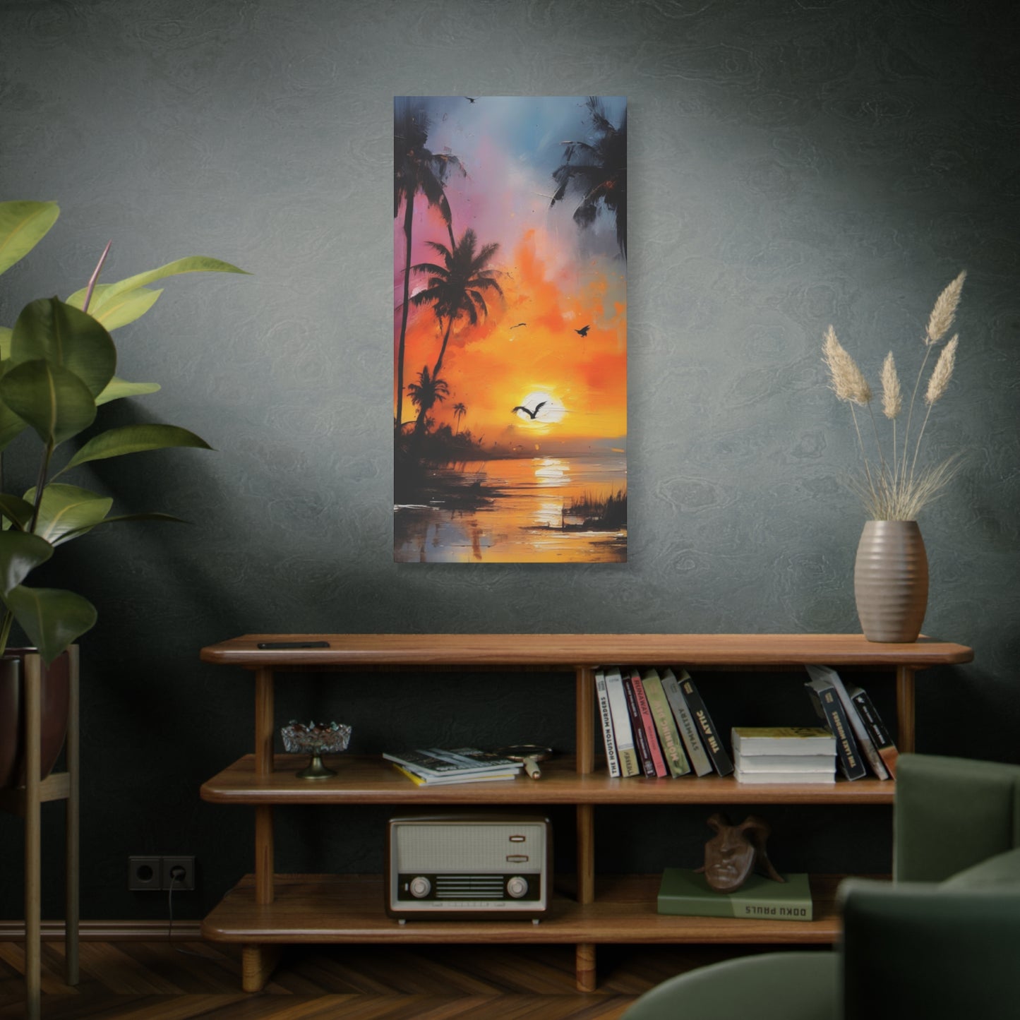 Abstract Art Canvas Print – Modern Wall Art, Digital Artwork, Matte Canvas, Ready to Hang, Home & Office Décor, Modern Wall Décor