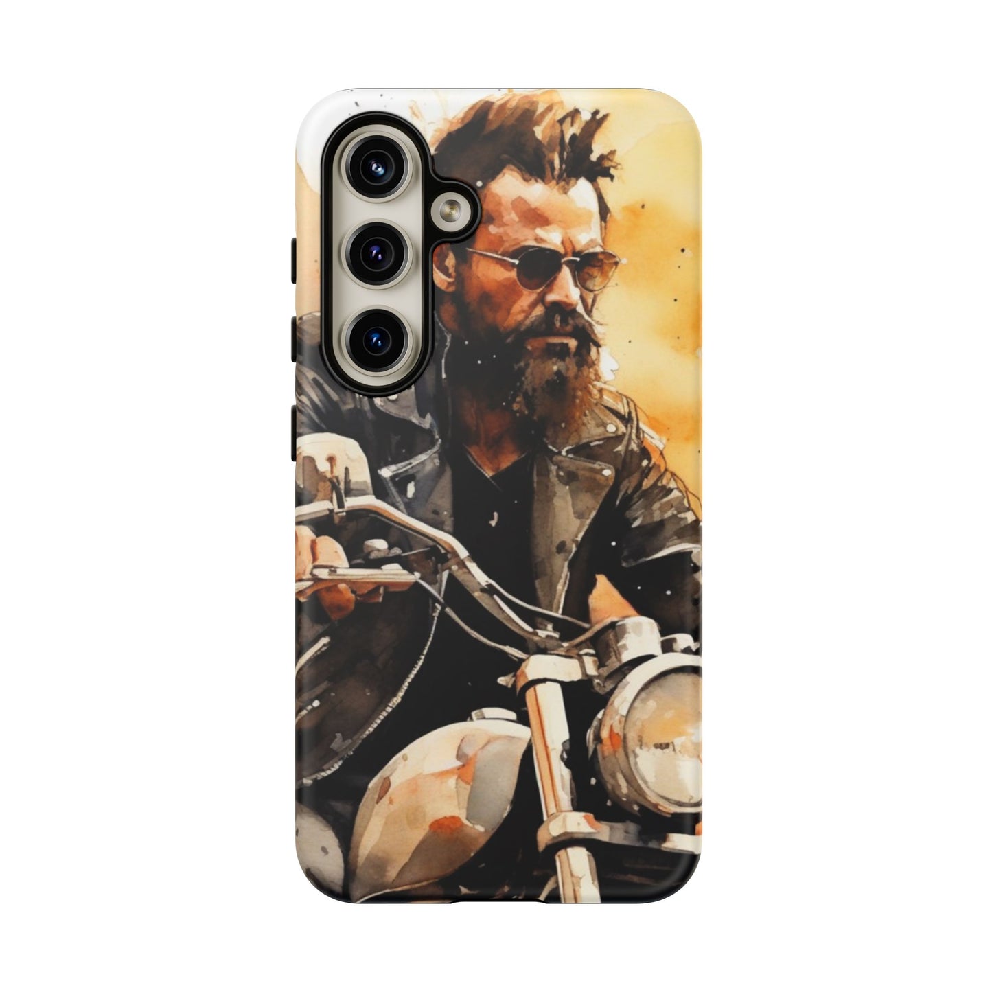 Tough Case Phone Case for Samsung Galaxy S25/S24 – Dual Layer, Matte/Glossy Finish, Wireless Charging Compatible