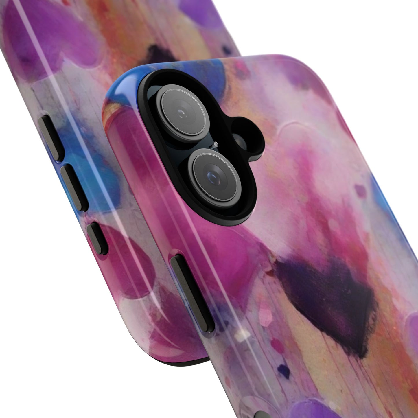 iPhone Tough Case Phone Case for iPhone 16, Samsung Galaxy S25 – Dual Layer, Matte/Glossy Finish, Wireless Charging Compatible