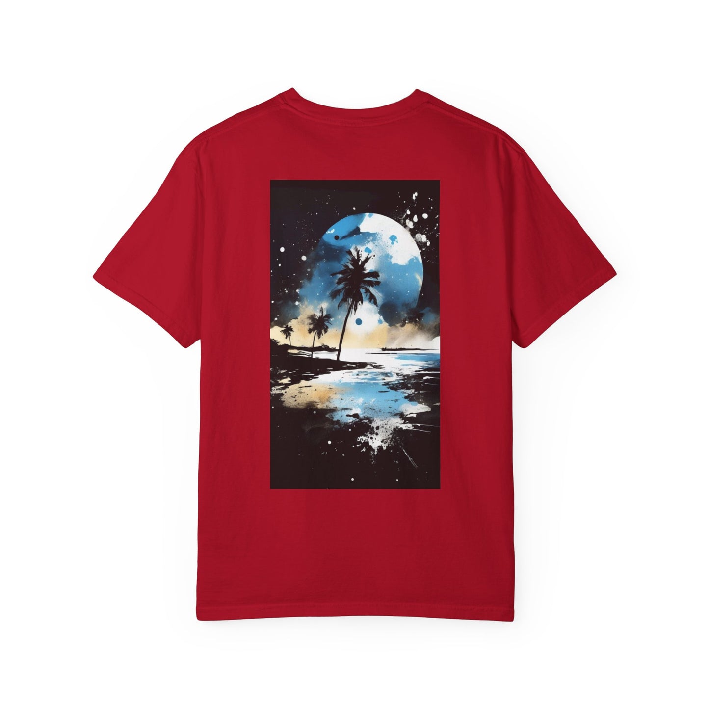 Siiuno Tropical T-Shirt, Casual Summer Wear, Beach Vacation Top, Gift for Nature Lovers, Eco-Friendly Fashion