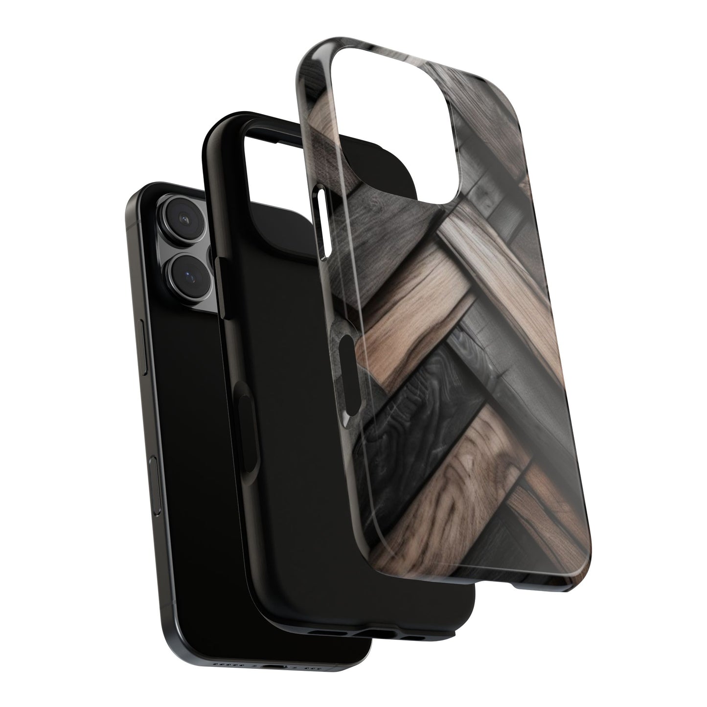 iPhone Tough Case Phone Case for iPhone 14\15\16 – Dual Layer, Matte/Glossy Finish, Wireless Charging Compatible