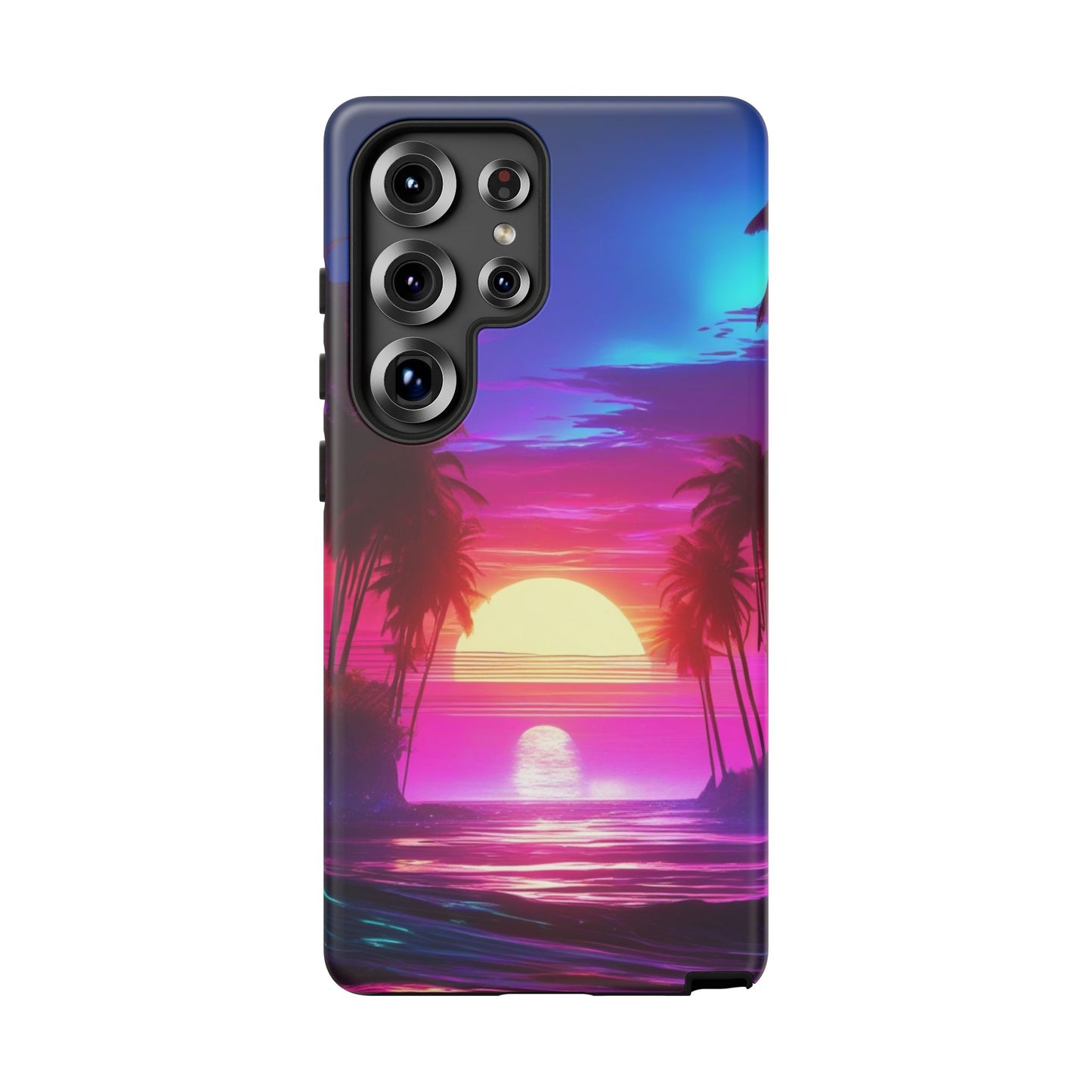Tough Case Phone Case for Samsung Galaxy S25/S24 – Dual Layer, Matte/Glossy Finish, Wireless Charging Compatible