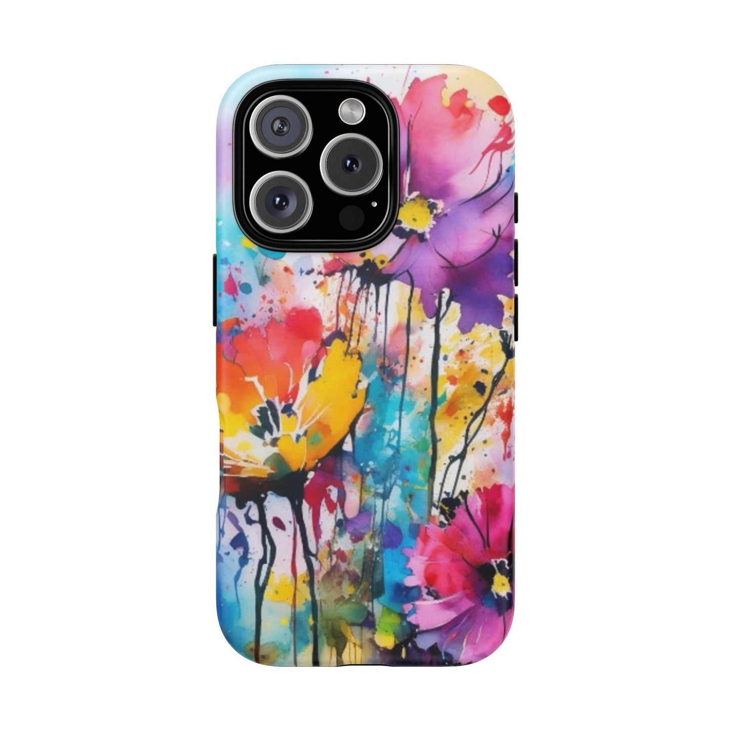 Tough Case Phone Case for iPhone 14,15,16 – Dual Layer, Matte/Glossy Finish, Wireless Charging Compatible