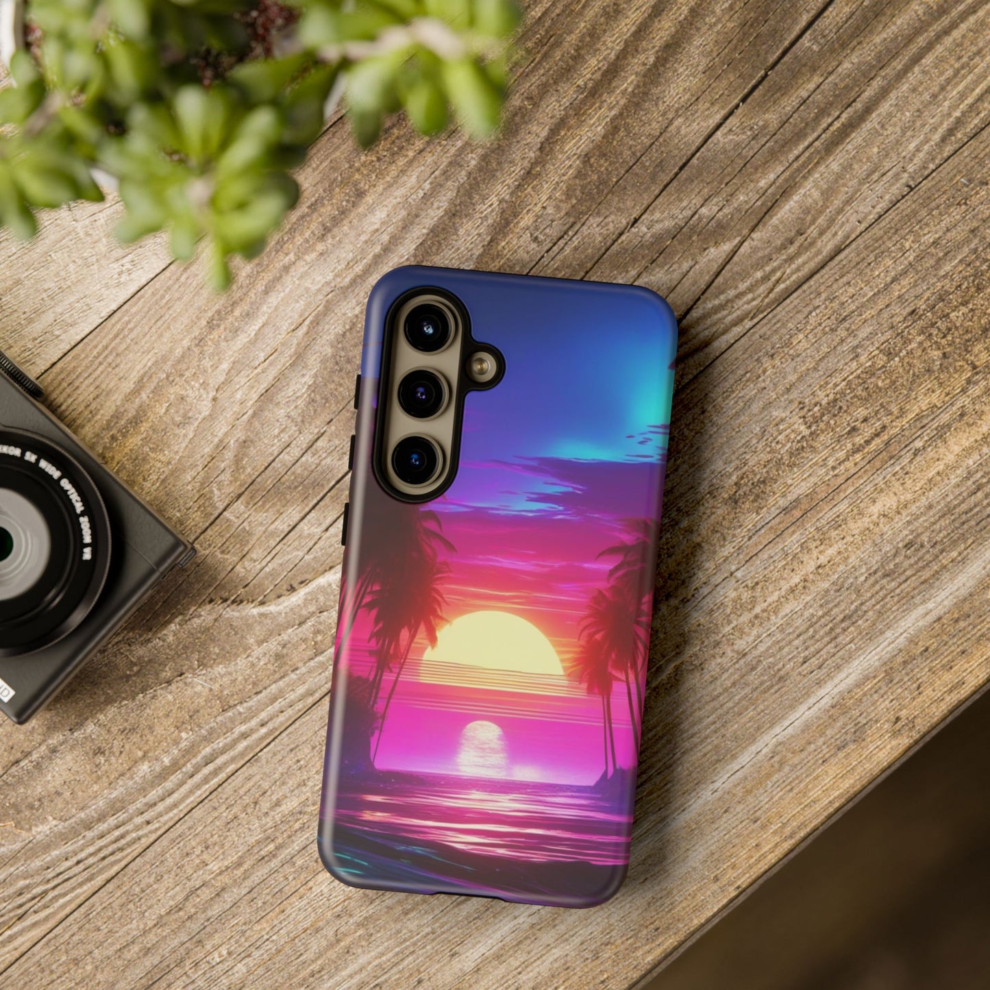 Tough Case Phone Case for Samsung Galaxy S25/S24 – Dual Layer, Matte/Glossy Finish, Wireless Charging Compatible