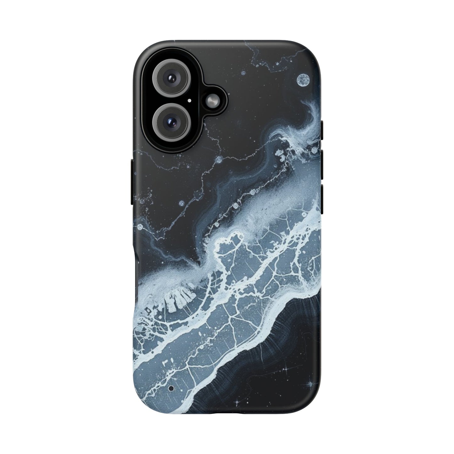 Tough Case Phone Case for iPhone 16, Samsung Galaxy S25– Dual Layer, Matte/Glossy Finish, Wireless Charging Compatible