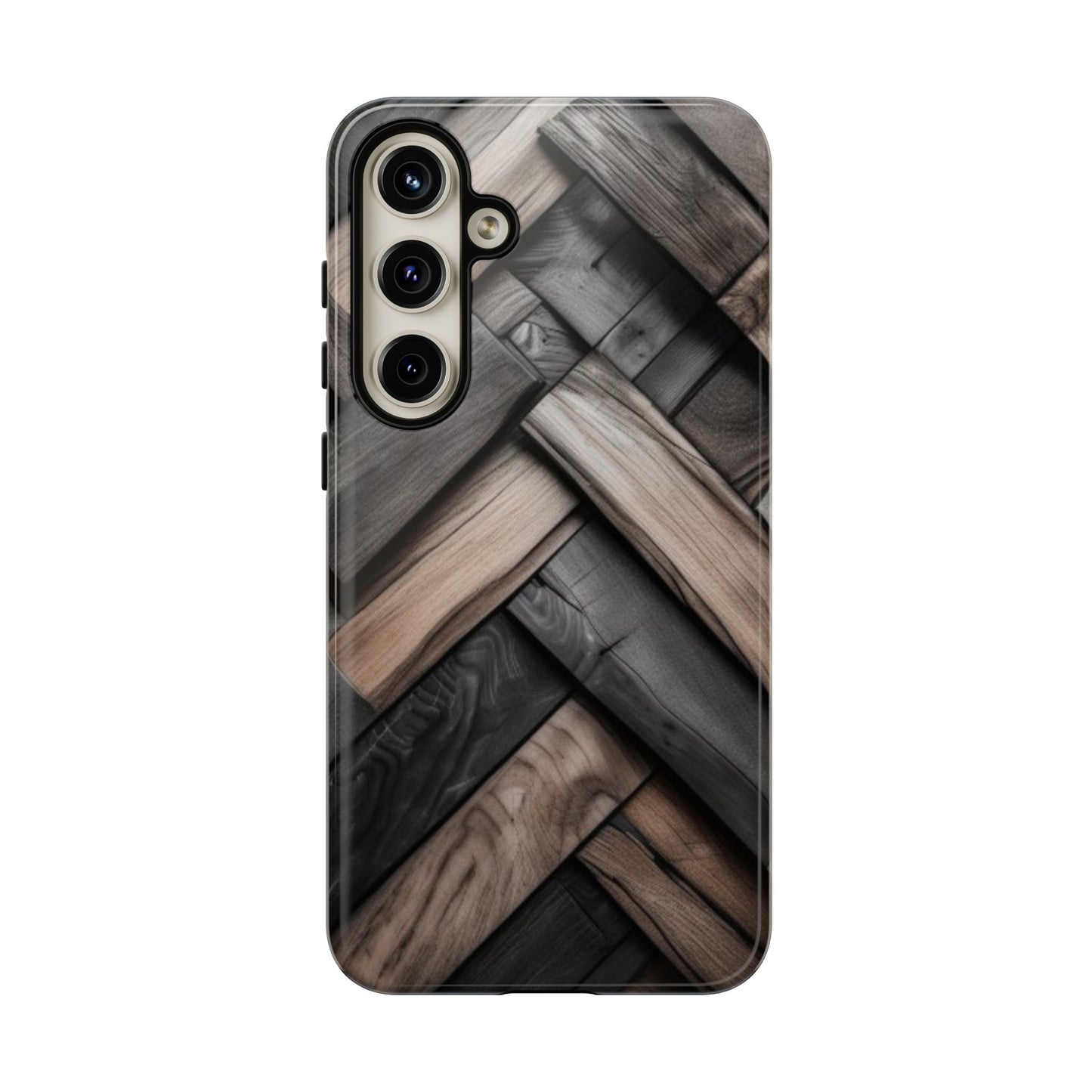 Tough Case Phone Case for Samsung Galaxy S25/S24 – Dual Layer, Matte/Glossy Finish, Wireless Charging Compatible