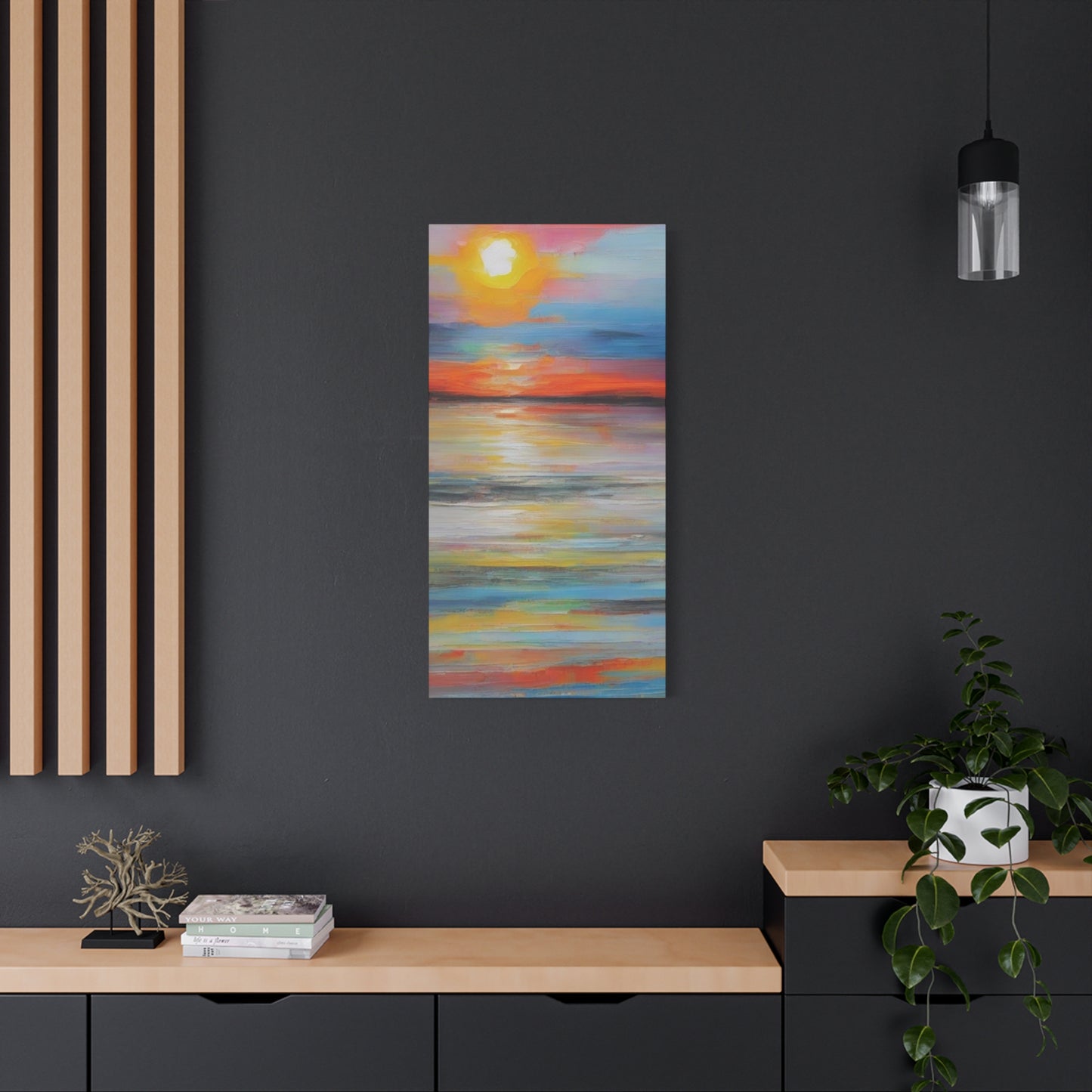 Abstract Art Canvas Print – Modern Wall Art, Digital Artwork, Matte Canvas, Ready to Hang, Home & Office Décor, Modern Wall Décor