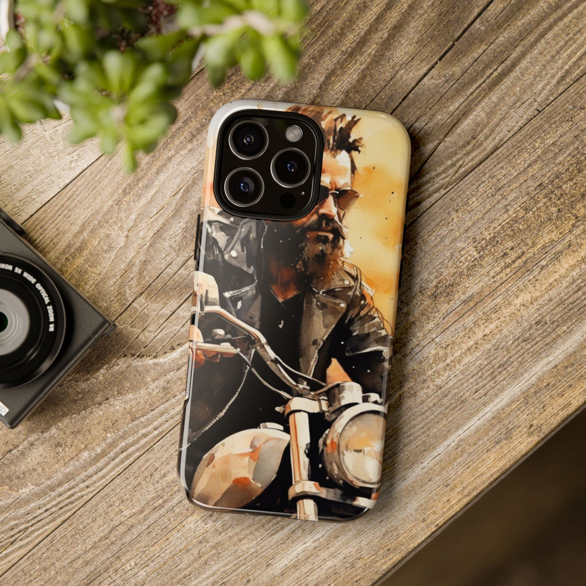iPhone Tough Case Phone Case for iPhone 14\15\16 – Dual Layer, Matte/Glossy Finish, Wireless Charging Compatible