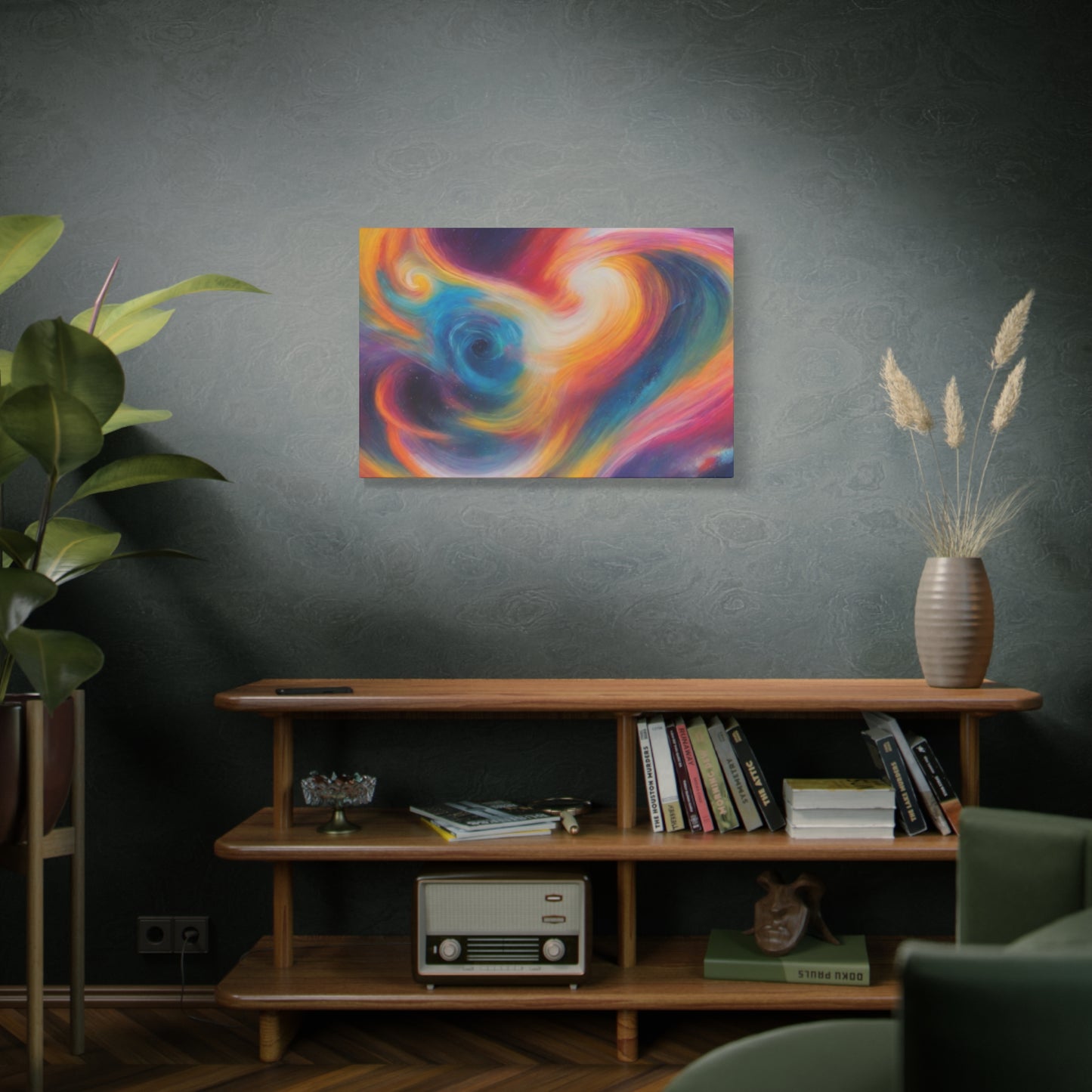 Abstract Art Canvas Print – Modern Wall Art, Digital Artwork, Matte Canvas, Ready to Hang, Home & Office Décor, Modern Wall Décor