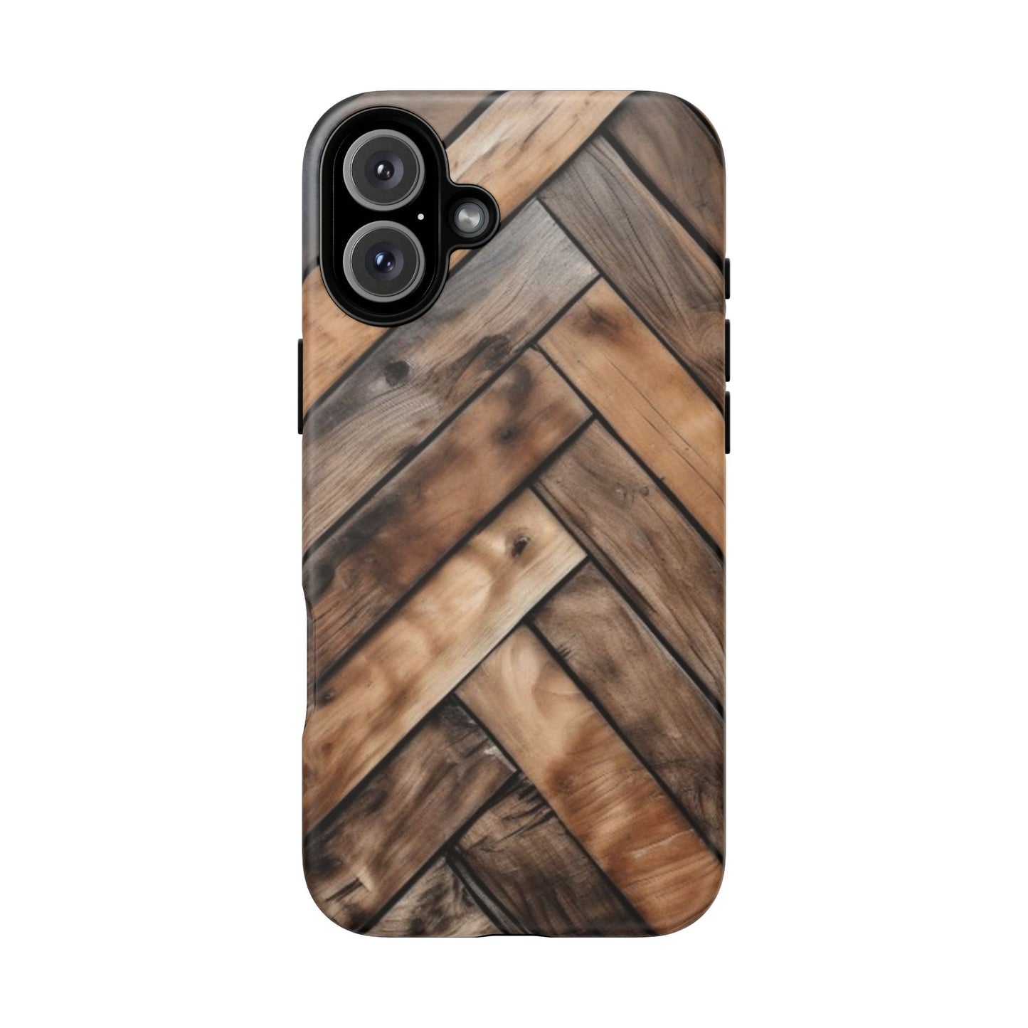 Tough Case Phone Case for iPhone 16/16 Plus/16 Pro/ 16 Pro Max – Dual Layer, Matte/Glossy Finish, Wireless Charging Compatible