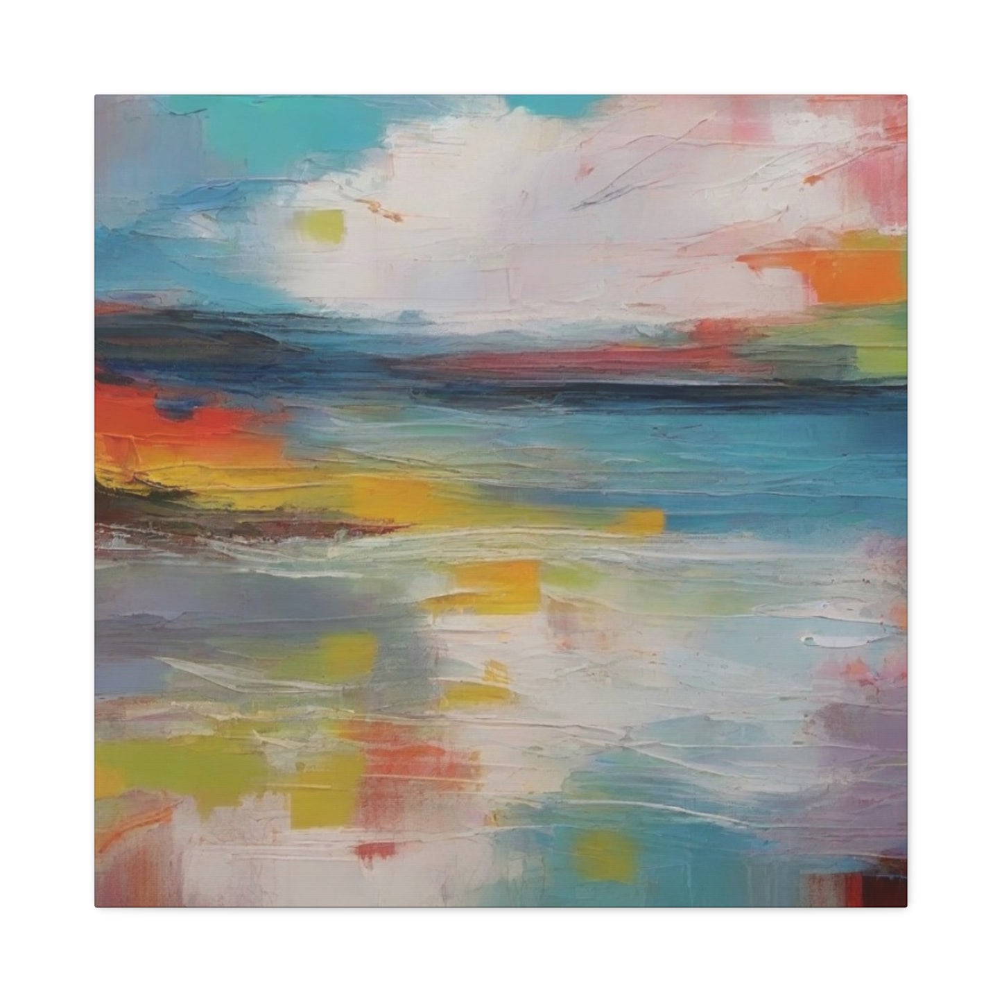Abstract Art Canvas Print – Modern Wall Art, Digital Artwork, Matte Canvas, Ready to Hang, Home & Office Décor, Modern Wall Décor