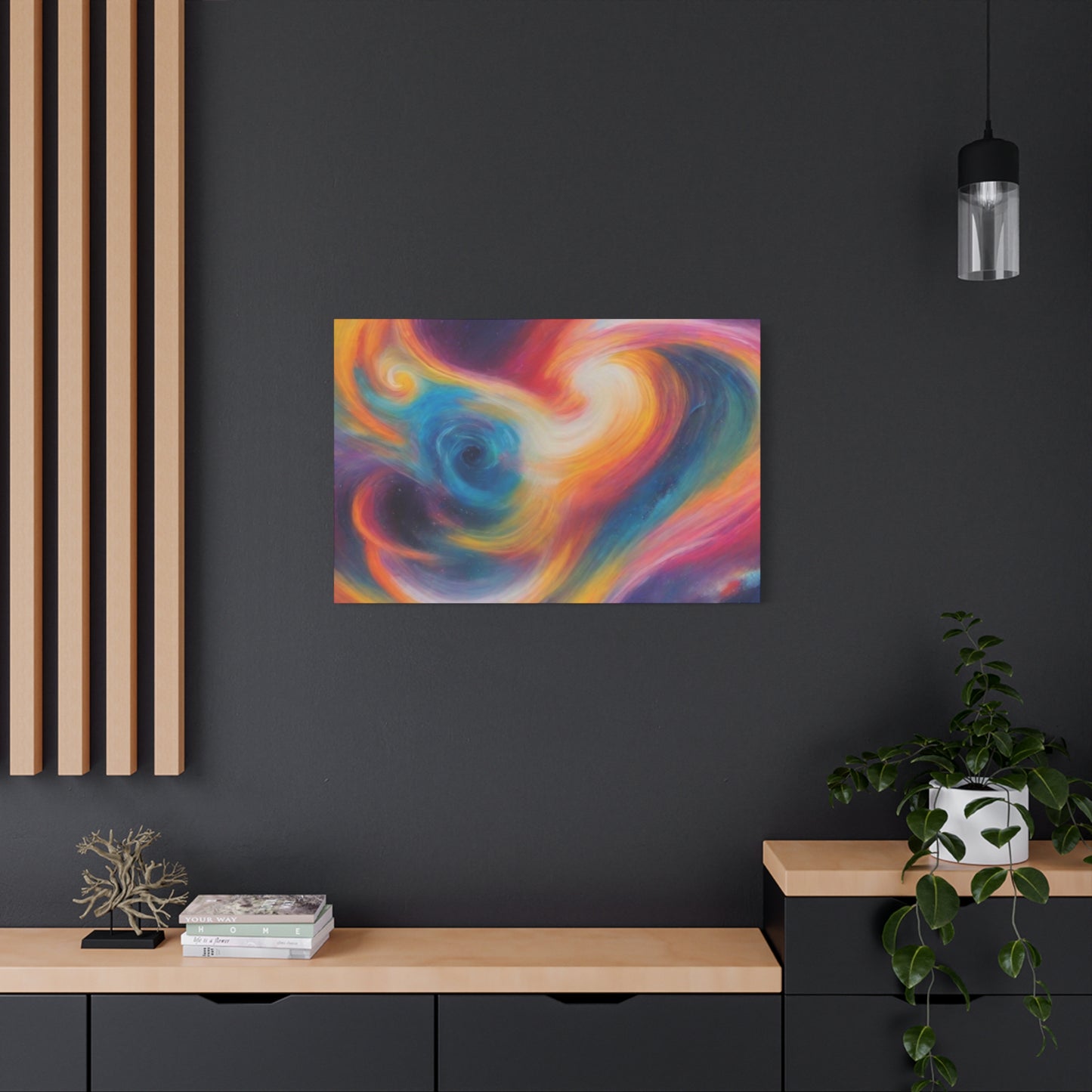 Abstract Art Canvas Print – Modern Wall Art, Digital Artwork, Matte Canvas, Ready to Hang, Home & Office Décor, Modern Wall Décor