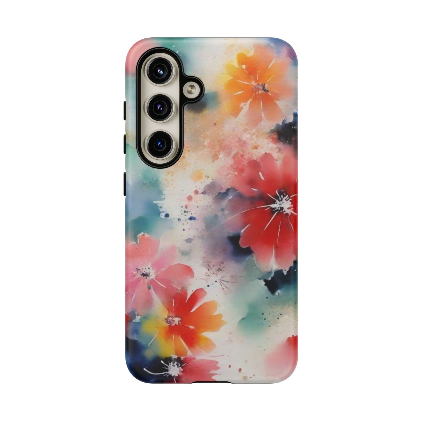 Tough Case Phone Case for Samsung Galaxy S25/S24 – Dual Layer, Matte/Glossy Finish, Wireless Charging Compatible