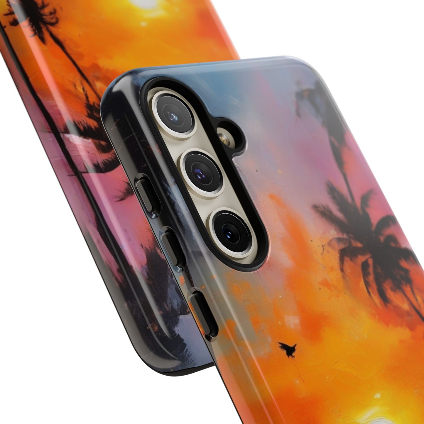 Tough Case Phone Case for Samsung Galaxy S25/S24 – Dual Layer, Matte/Glossy Finish, Wireless Charging Compatible